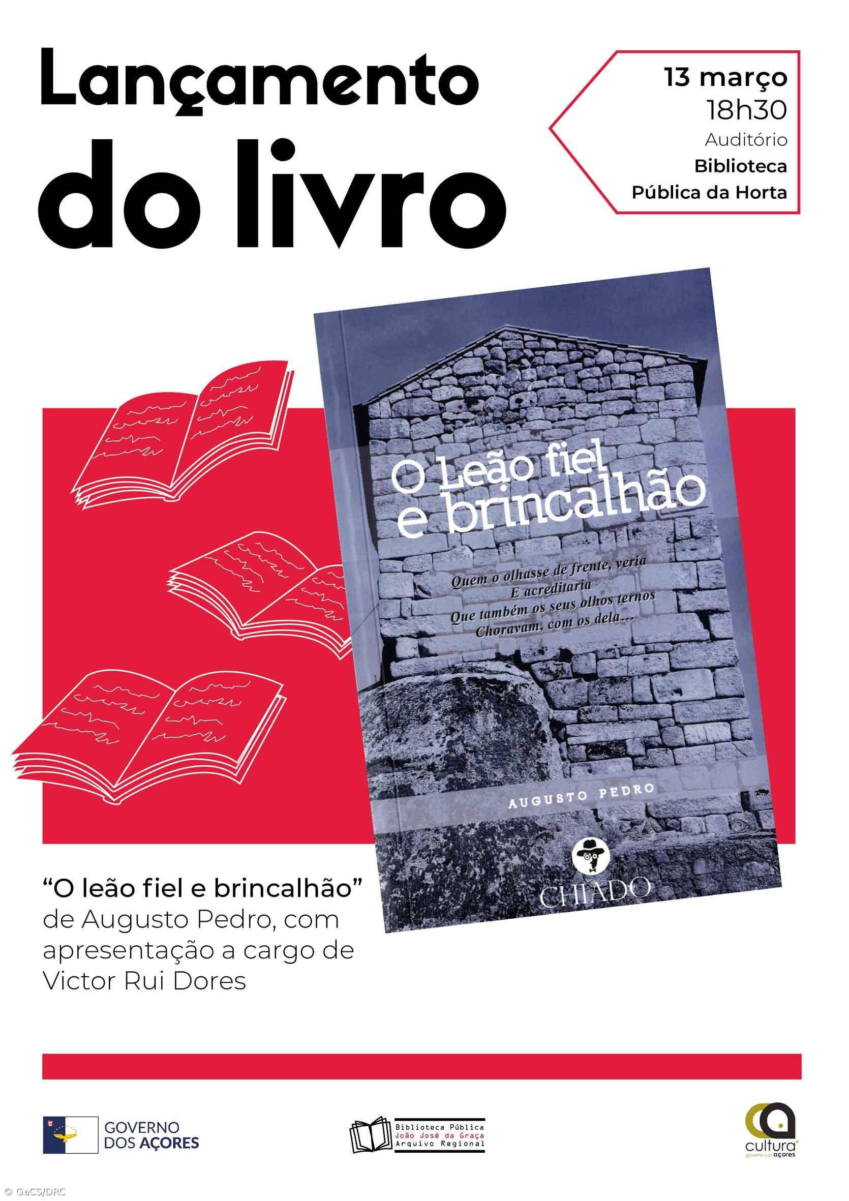 Lançamento do livro “O Leão Fiel e Brincalhão” sexta-feira – Imagem 1