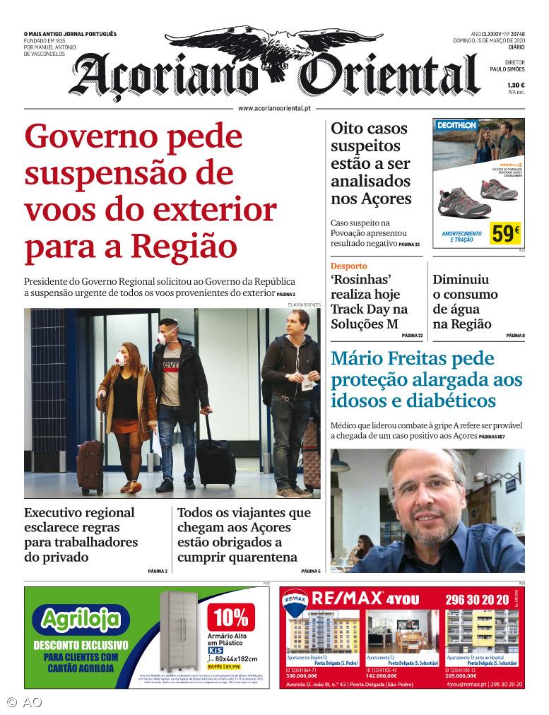 Governo pede suspensão de  voos do exterior para a Região – Imagem 1