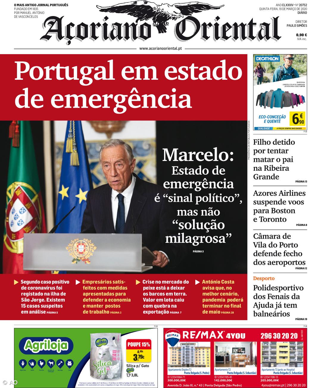 Portugal em estado de emergência – Imagem 1