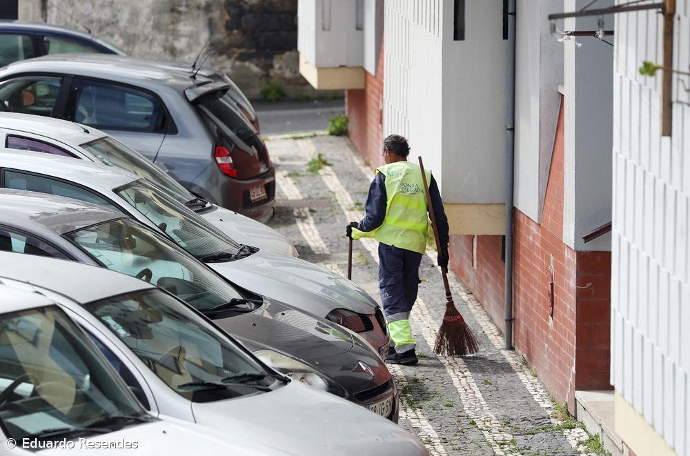 Retrato de Ponta Delgada a cumprir o estado de emergência – Imagem 4