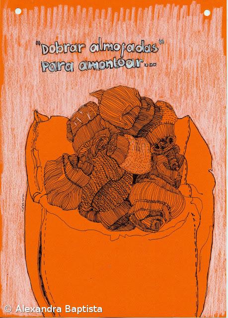 #16 - «Dobrar almofadas para amontoar» – Imagem 1