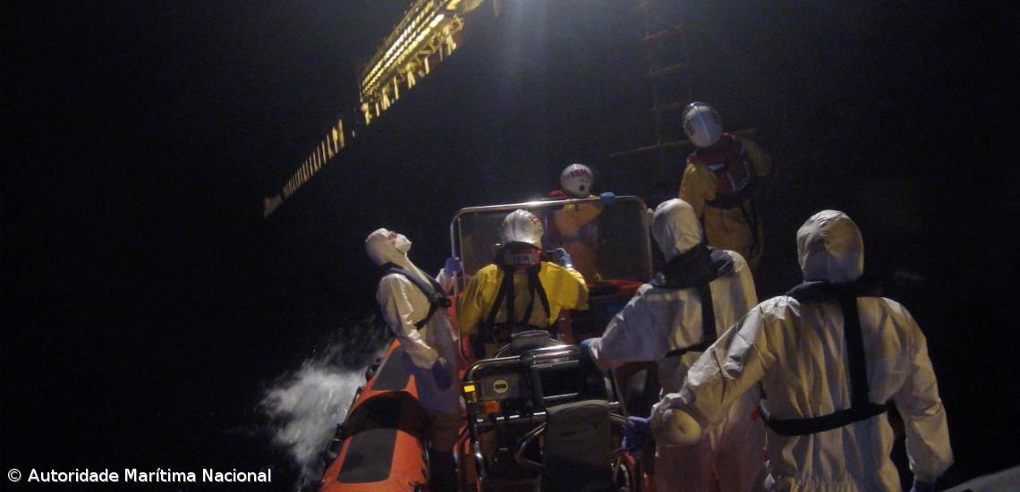 Autoridade Marítima resgata tripulante de navio ao largo da ilha Terceira – Imagem 1