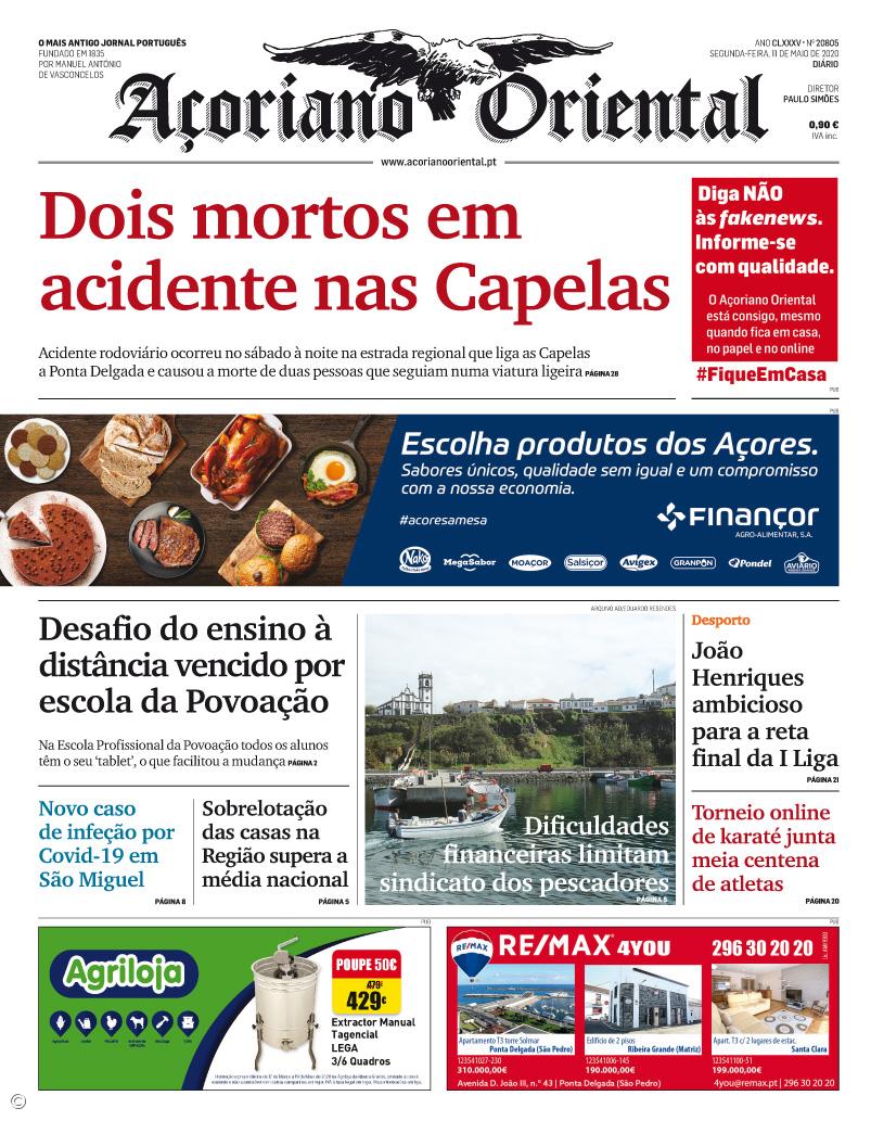 Dois mortos em acidente nas Capelas – Imagem 1