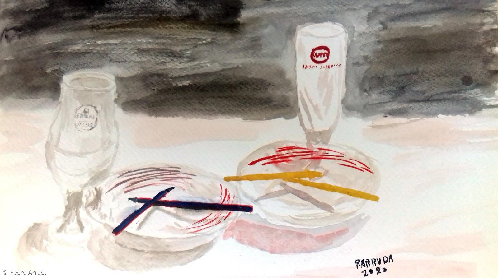 Lápis de cor para o jantar – Imagem 1