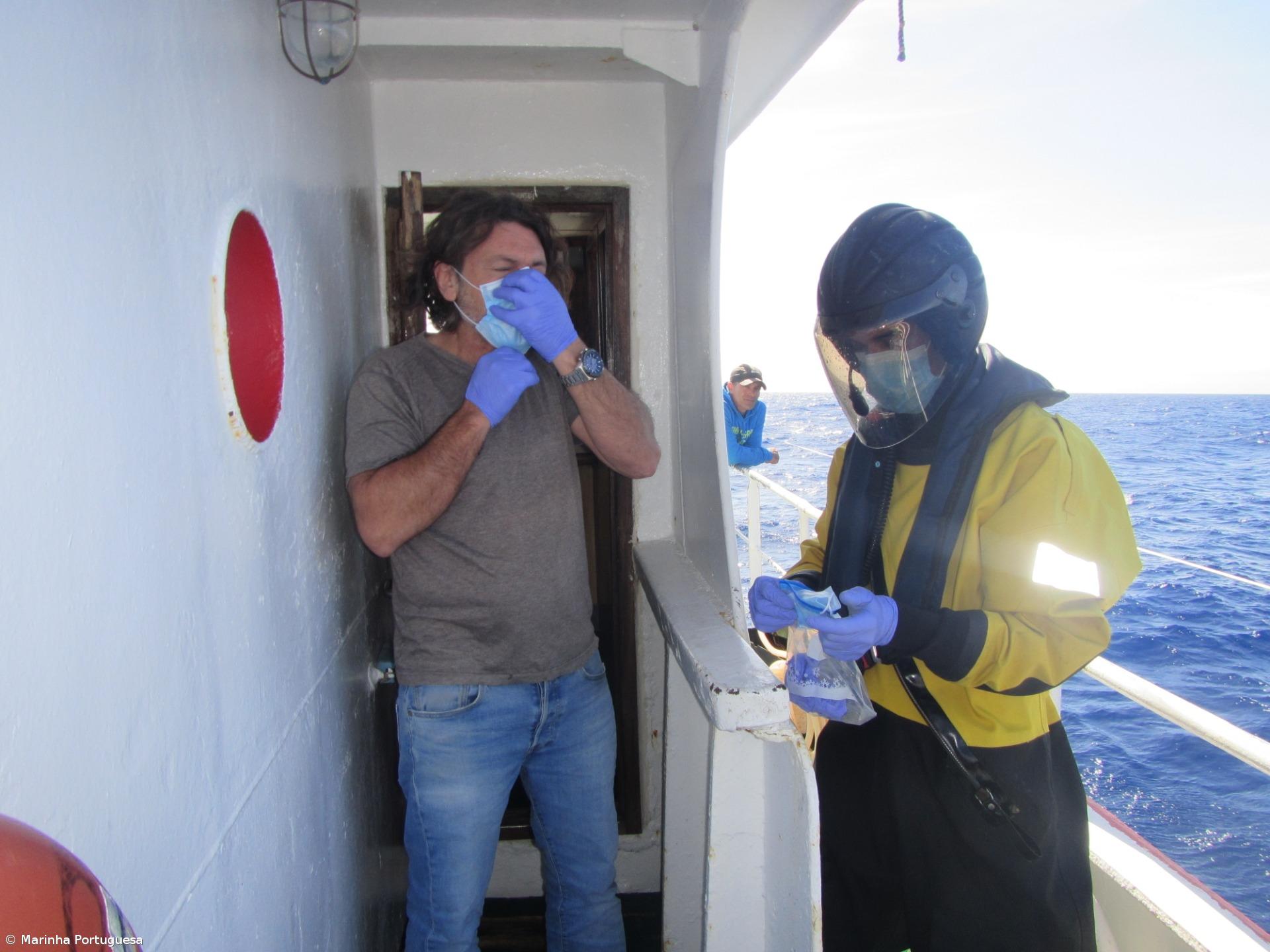 NRP Setúbal realiza ações de sensibilização nos mares dos Açores – Imagem 1