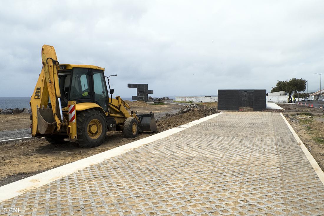 Obra do Passeio Marítimo no concelho da Lagoa decorre a bom ritmo  – Imagem 2