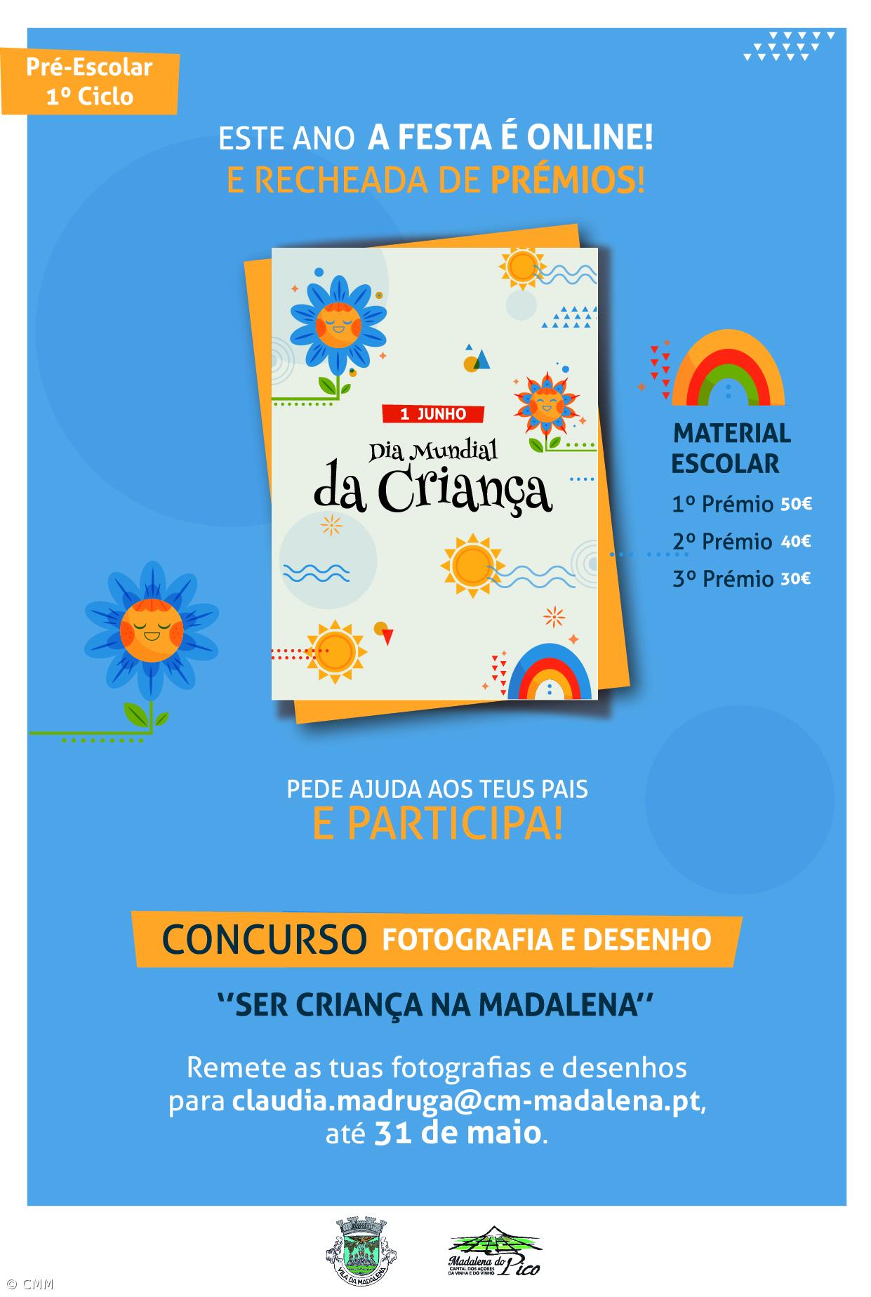 Município da Madalena assinala Dia da Criança com concurso online – Imagem 1