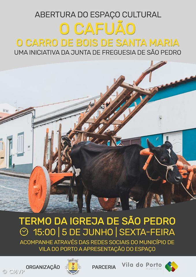 Junta de Freguesia de São Pedro apresenta o projeto “O CAFUÃO: o carro de bois de Santa Maria”  – Imagem 1