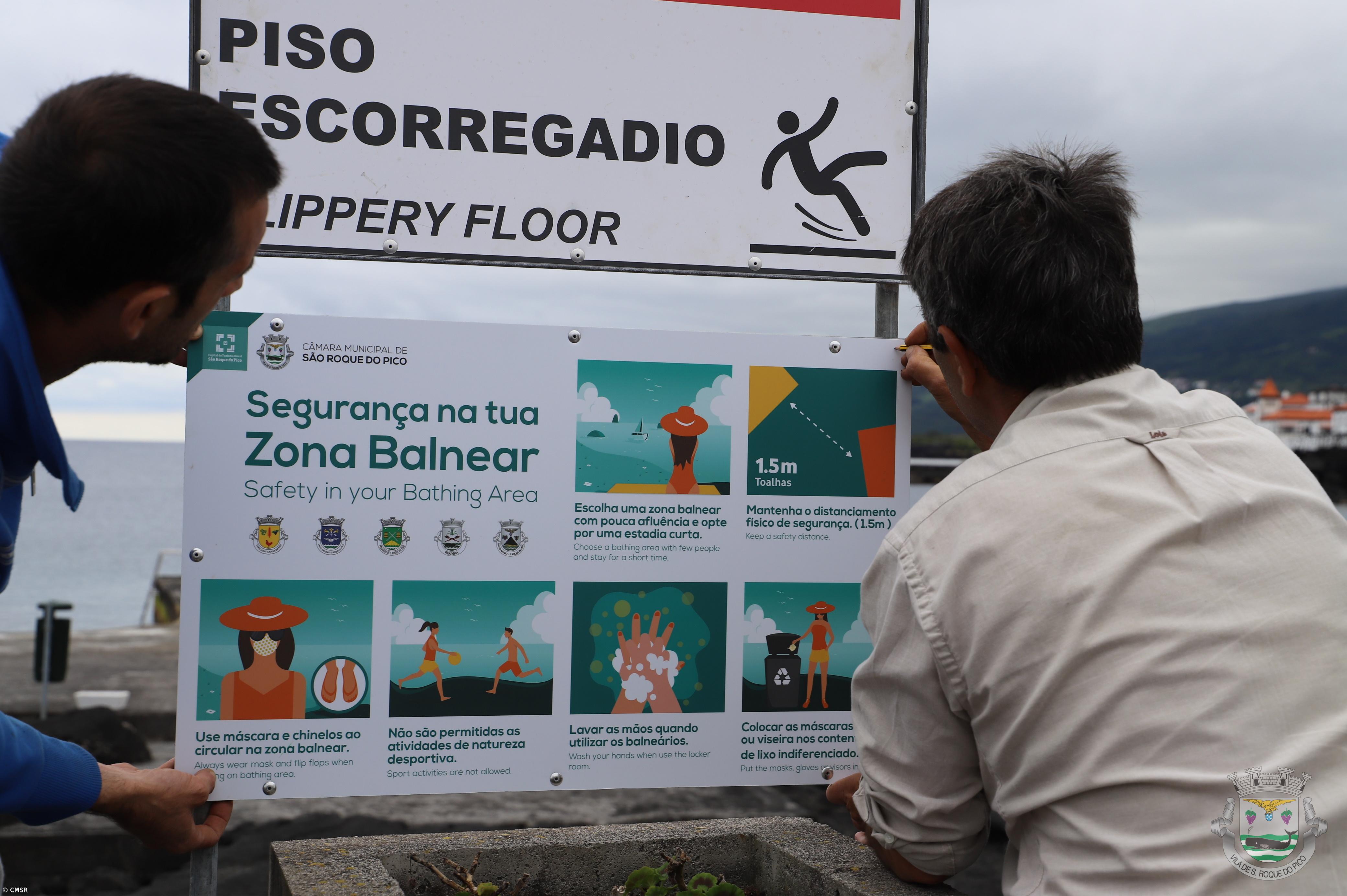 Autarquia de São Roque instala placas sinaléticas nas zonas balneares – Imagem 2