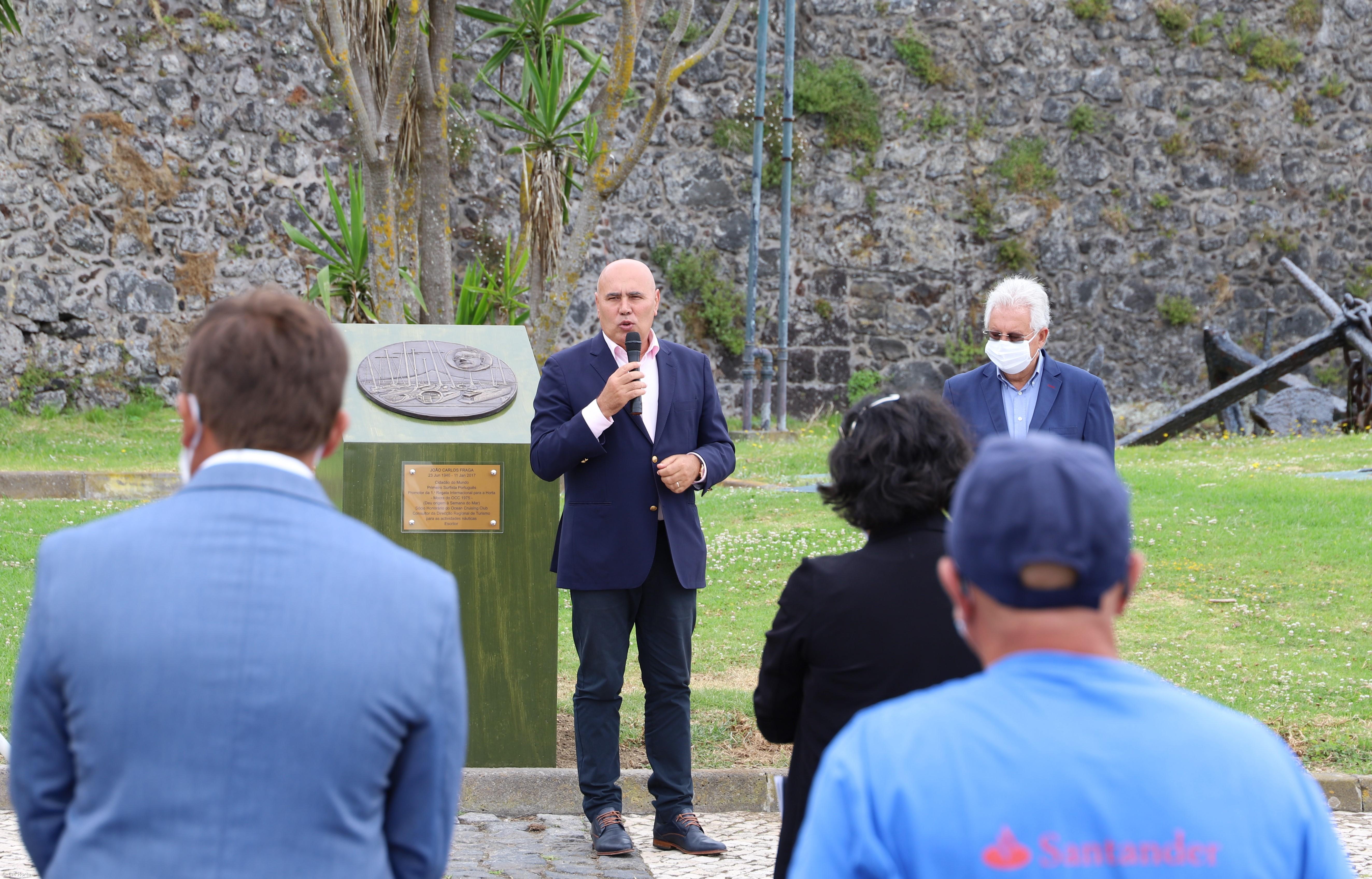 Câmara distingue trabalho de João Carlos Fraga na valorização da Marina da Horta  – Imagem 1