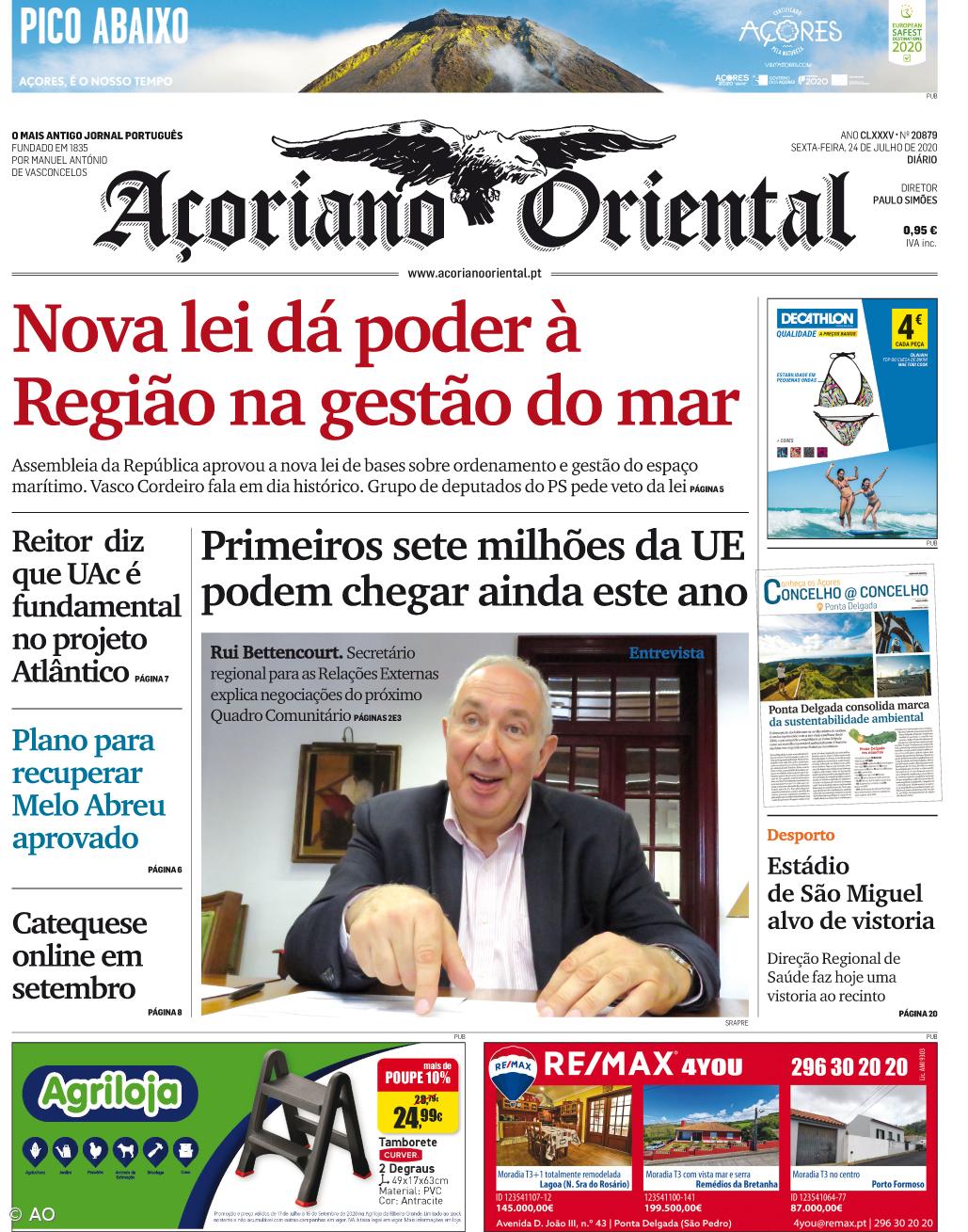 Nova lei dá poder à Região na gestão do mar  – Imagem 1