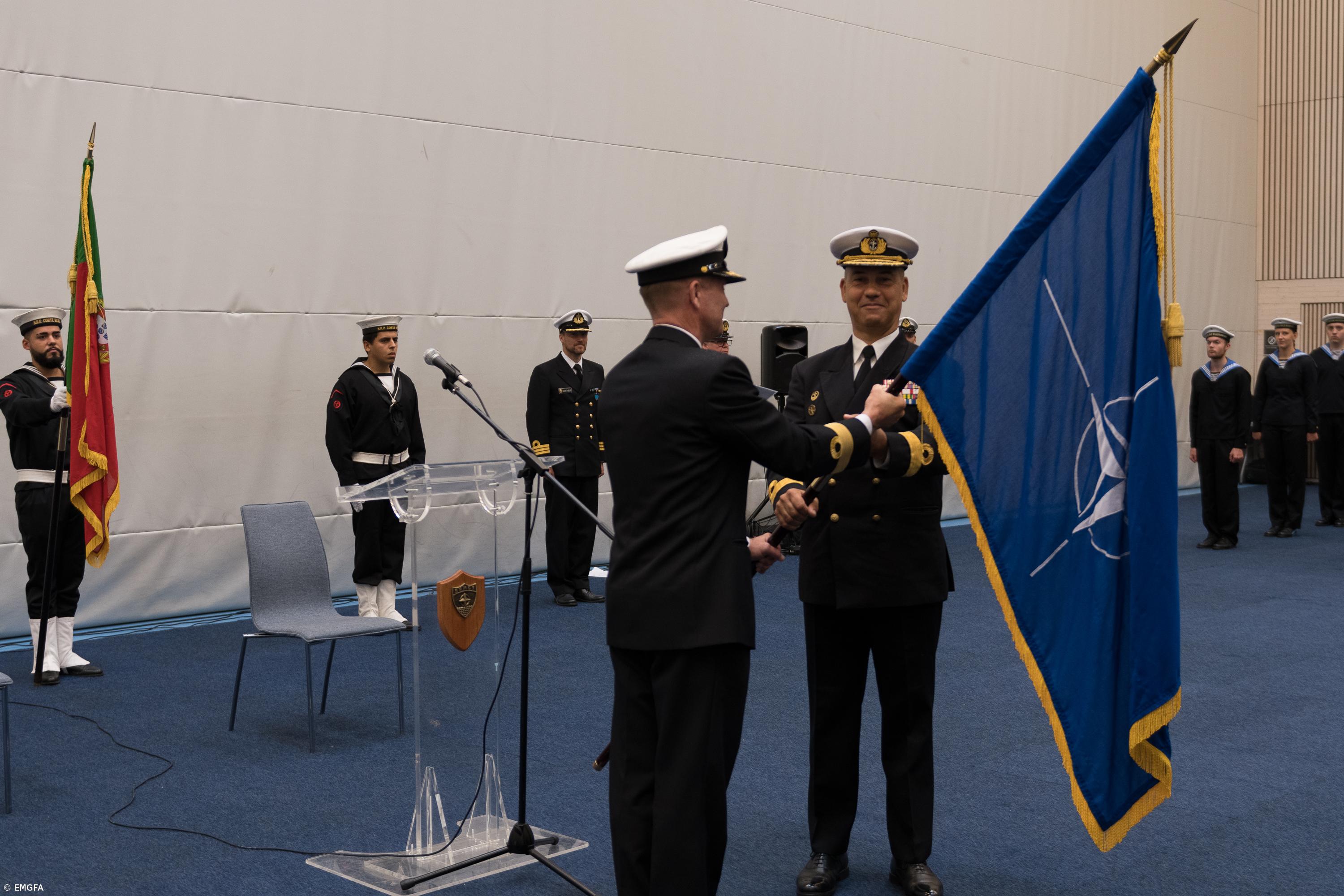 Comodoro português assume comando de grupo marítimo permanente da NATO – Imagem 1