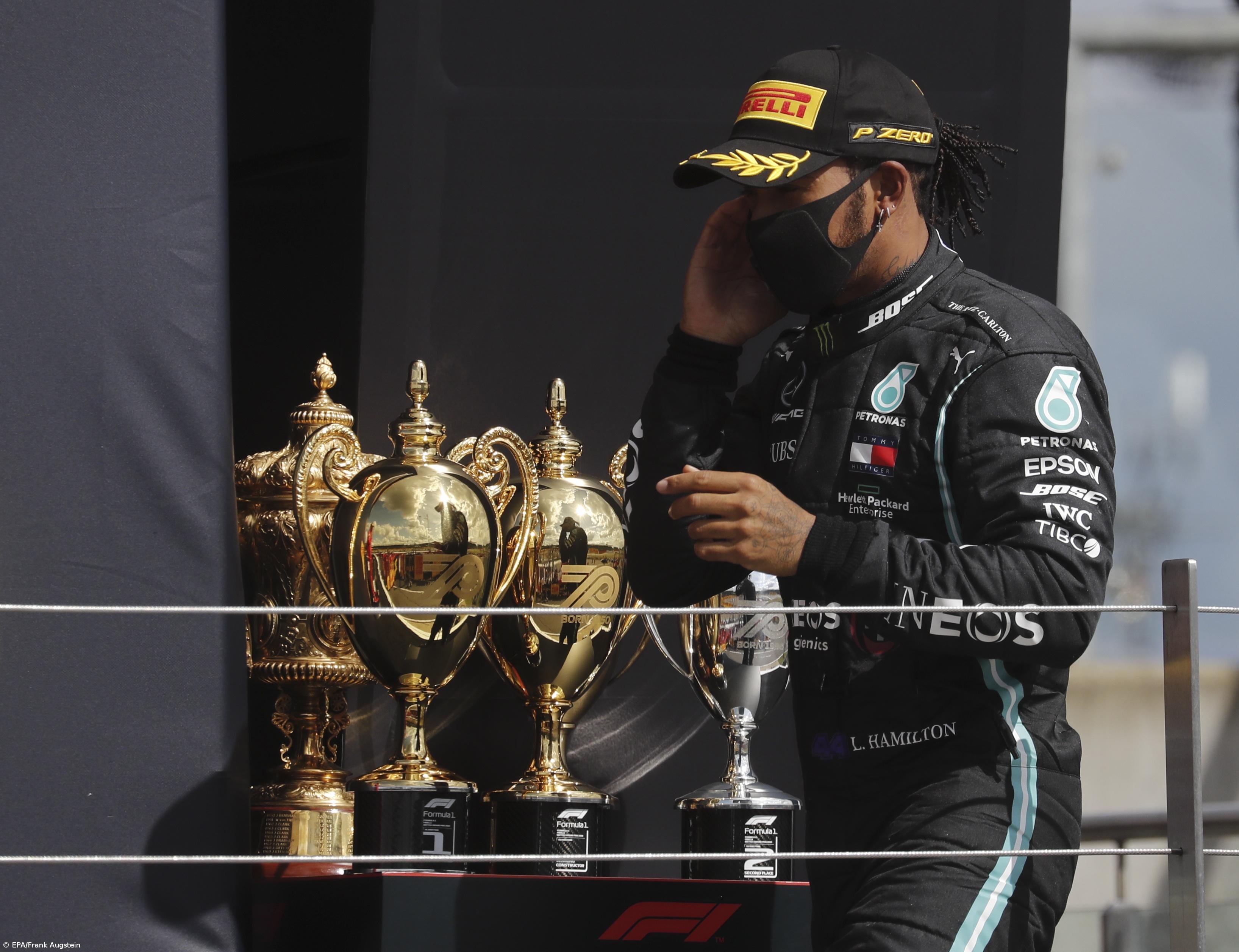 Hamilton torna-se no piloto com mais vitórias em 'casa' ao vencer em Silverstone – Imagem 1