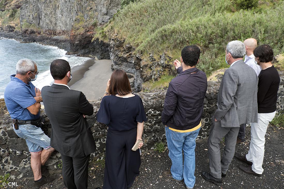 Lançado o procedimento para a obra de estabilização da arriba na Baixa d'Areia na Lagoa – Imagem 3