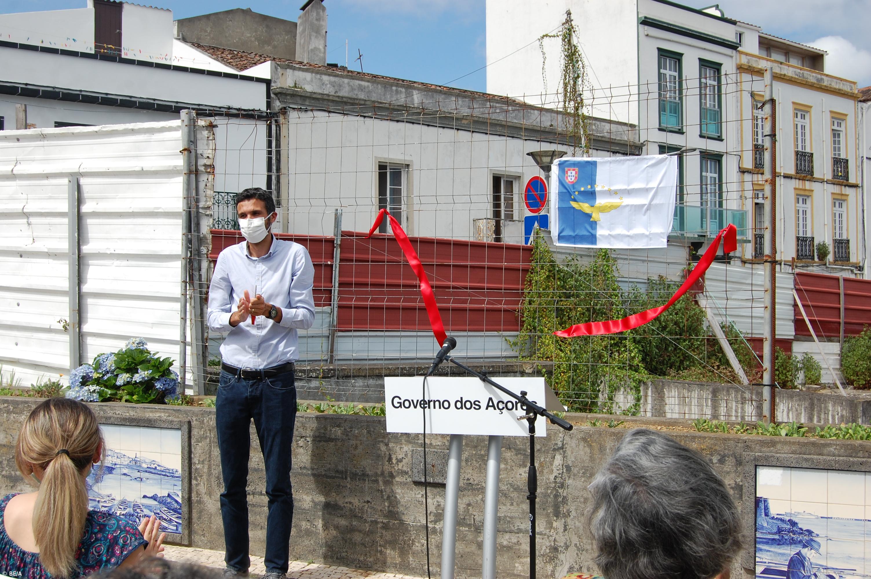 BE realiza “cerimónia de inauguração” para denunciar abandono da Calheta Pêro de Teive – Imagem 1