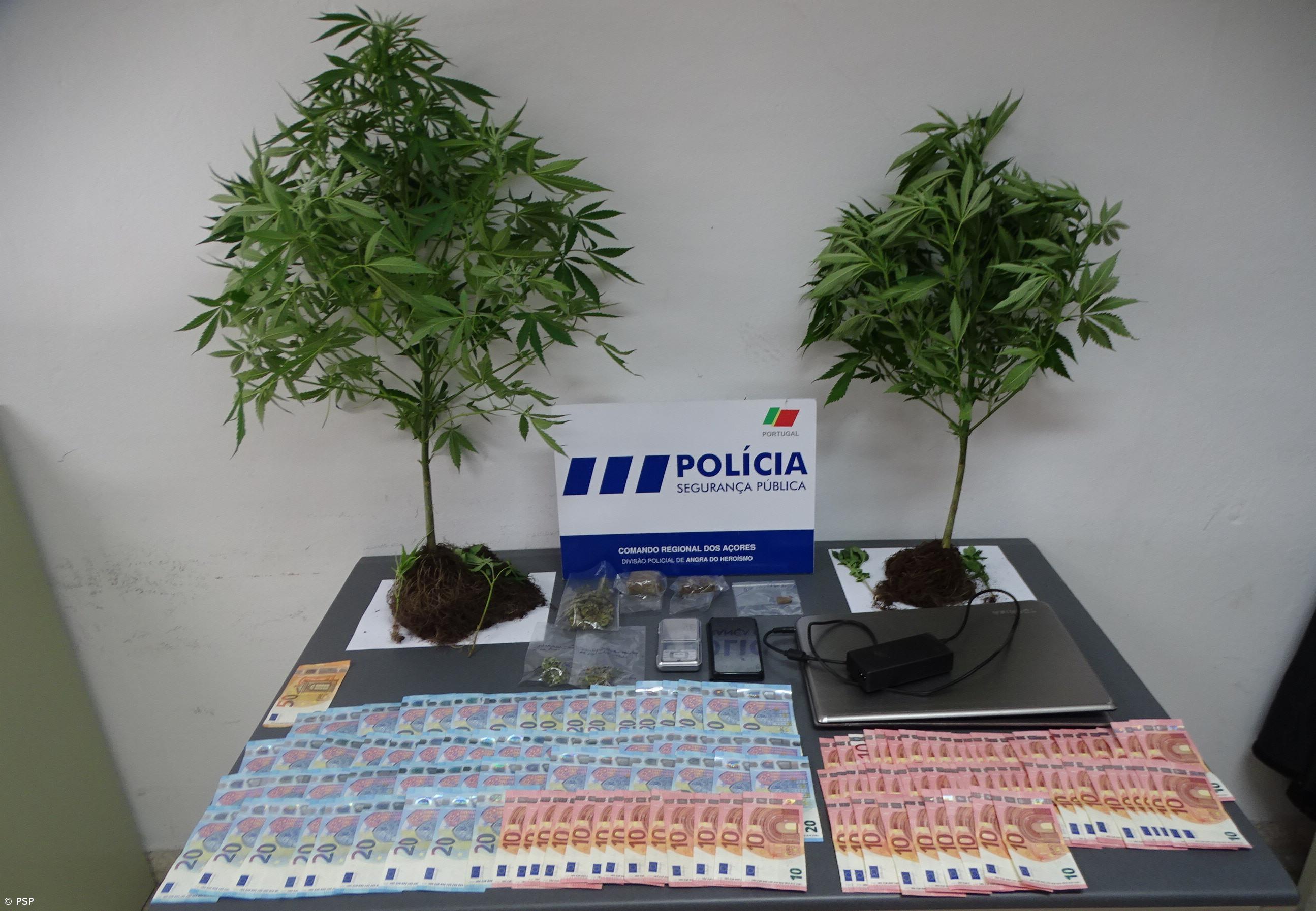 Homem detido em flagrante delito pelo crime de tráfico de estupefacientes – Imagem 1