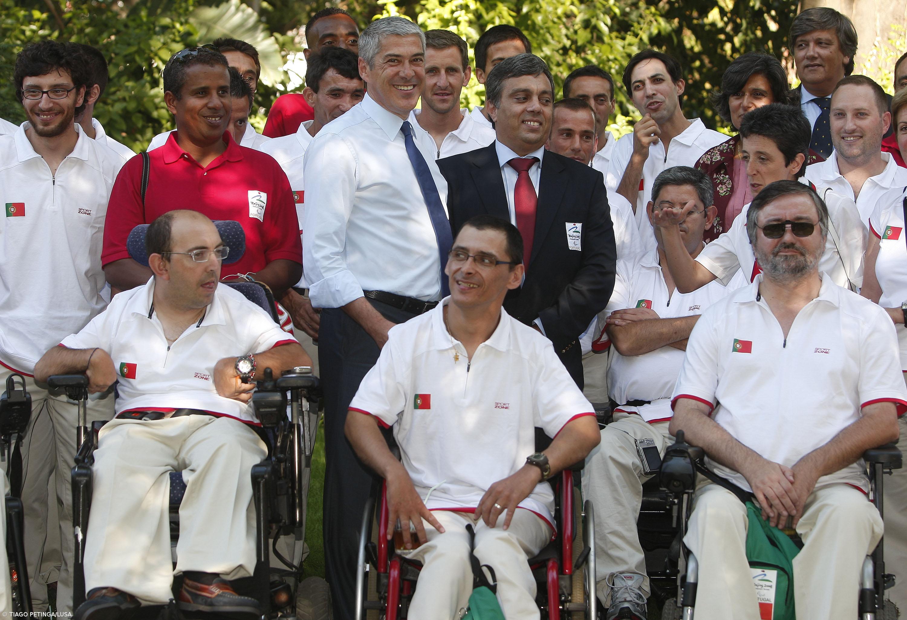 Comitiva Paralímpica portuguesa parte para Pequim – Imagem 1