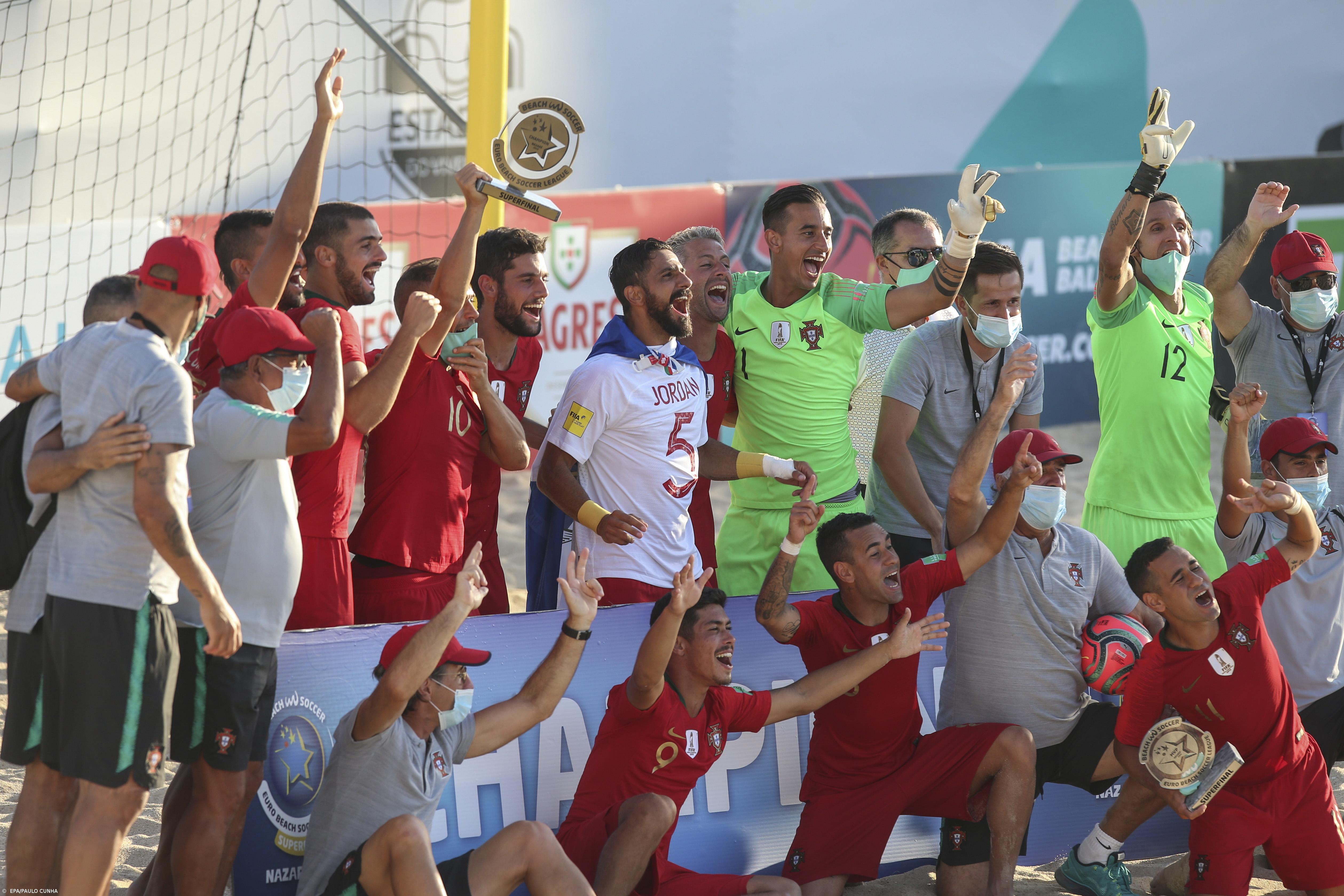 Portugal revalida título europeu de futebol de praia a vencer a Suíça por 5-4 – Imagem 1