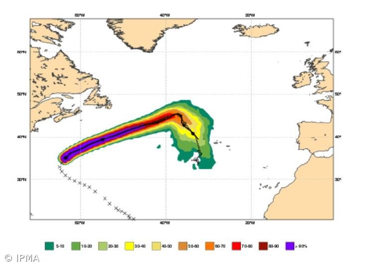 Furacão Paulette deverá passar pelos Açores já como tempestade pós-tropical – Imagem 1