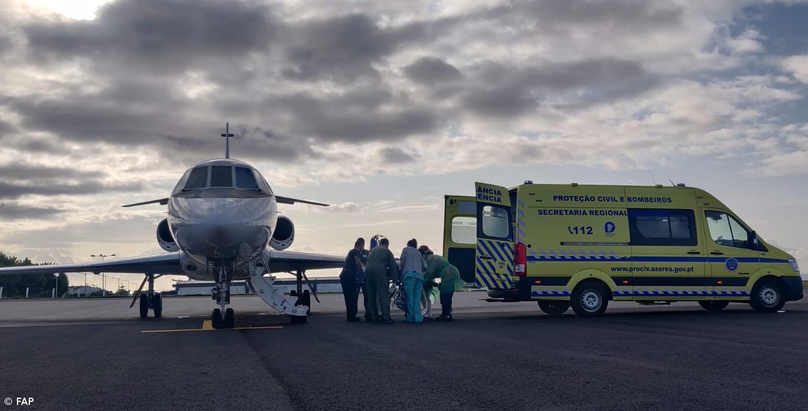 Criança de oito anos transportada de Ponta Delgada para Lisboa  – Imagem 1