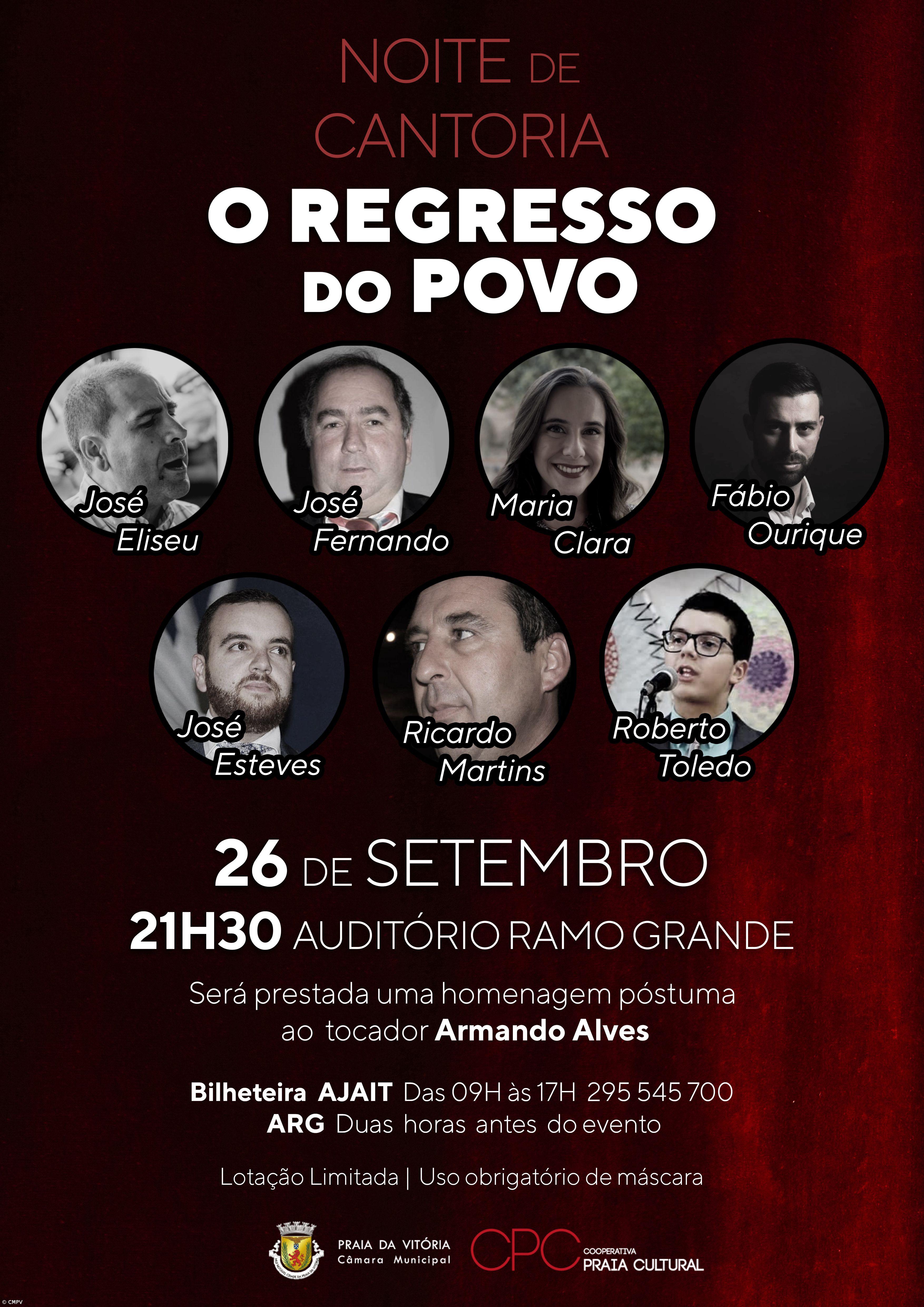 “O Regresso do Povo” no Auditório do Ramo Grande – Imagem 1