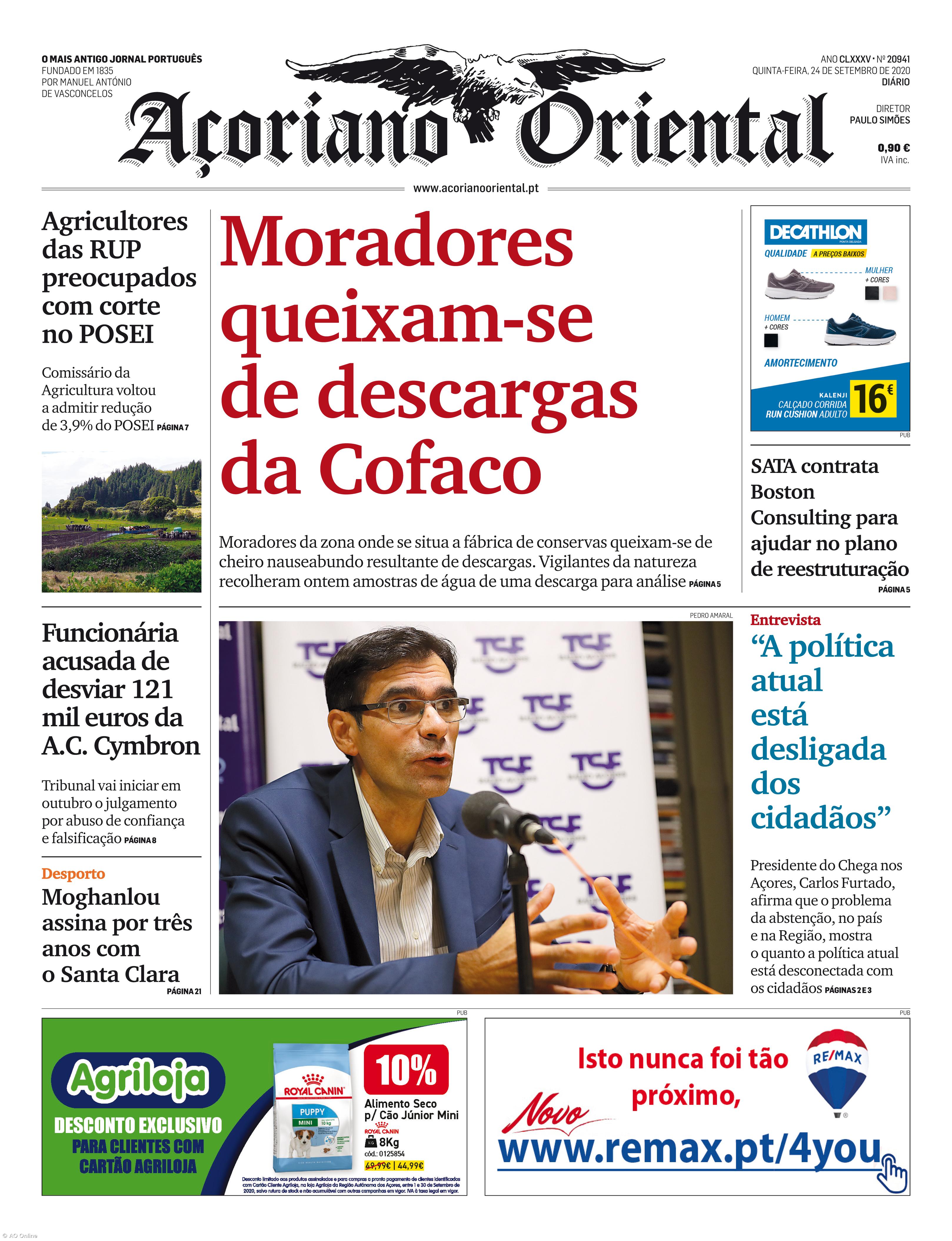 Moradores queixam-se de descargas da Cofaco – Imagem 1