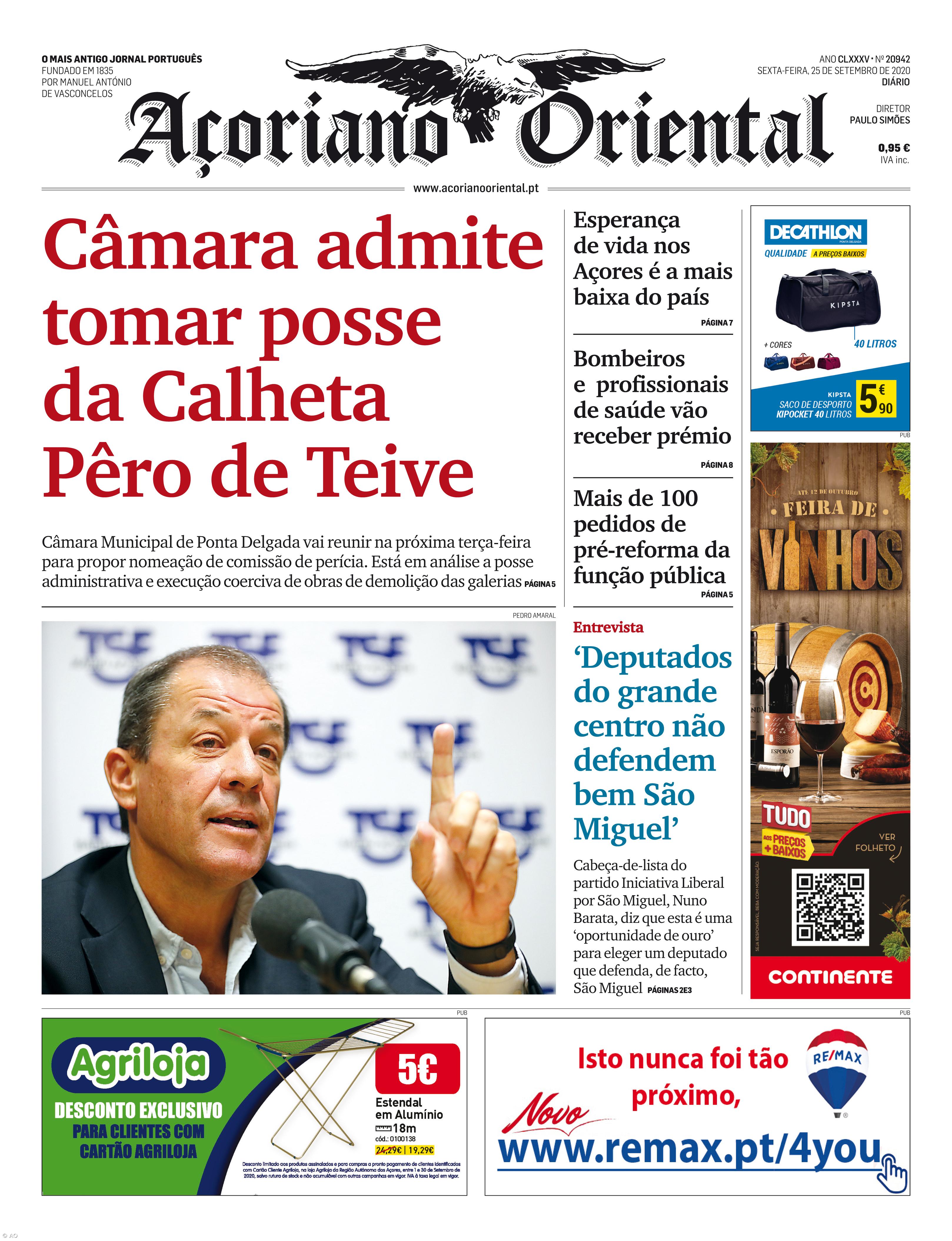 Câmara admite tomar posse  da Calheta Pêro de Teive – Imagem 1