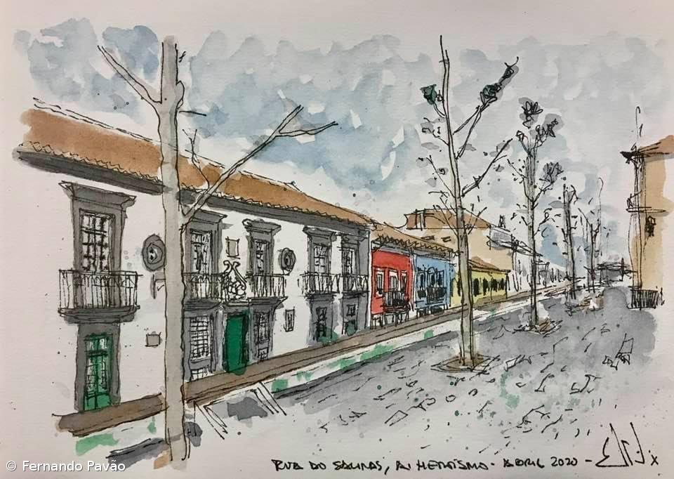 Emanuel Félix: Filho das letras e um dos pais do Urban Sketching na ilha Terceira – Imagem 1