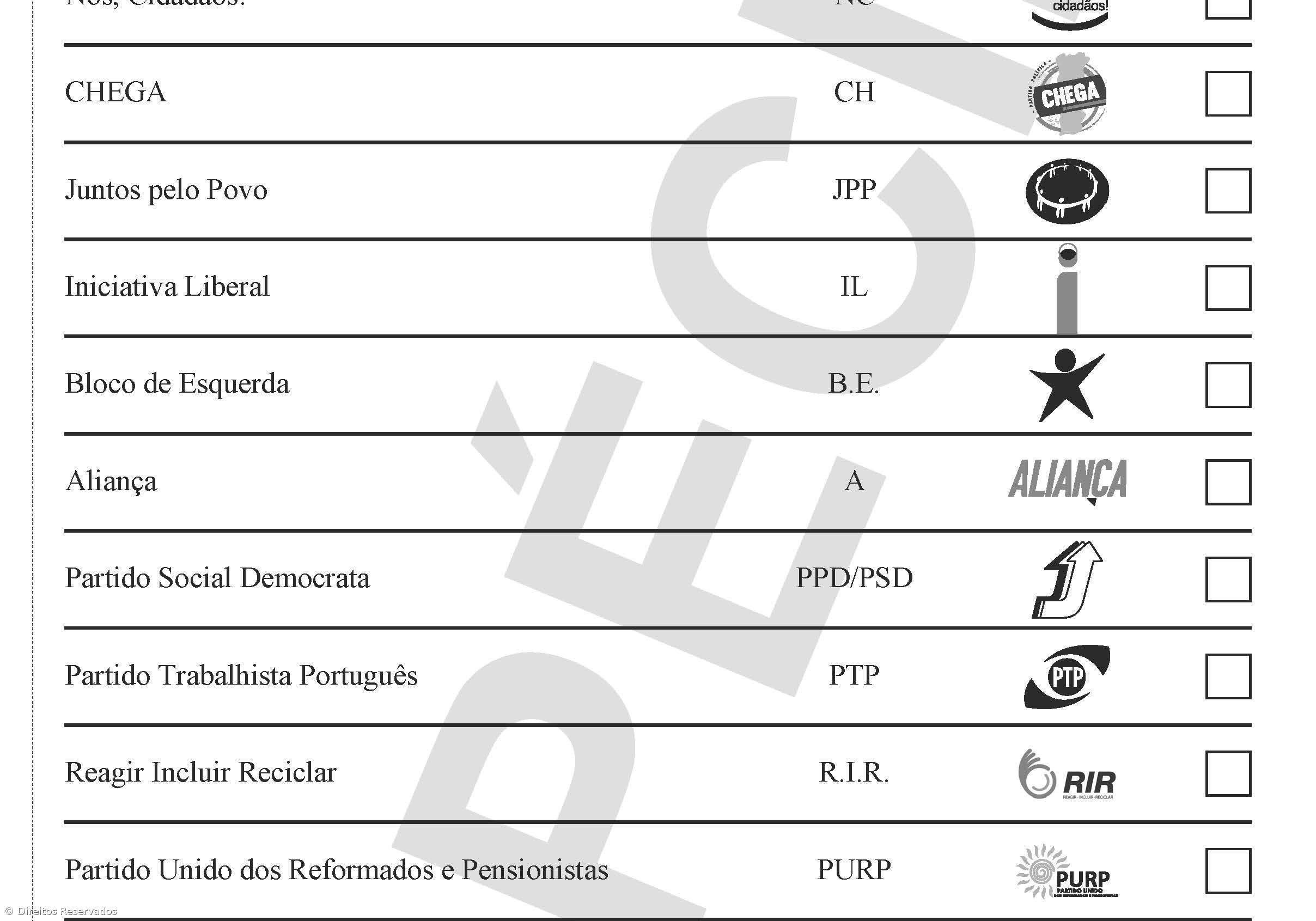 Boletim de voto motivou queixa nas últimas eleições – Imagem 1