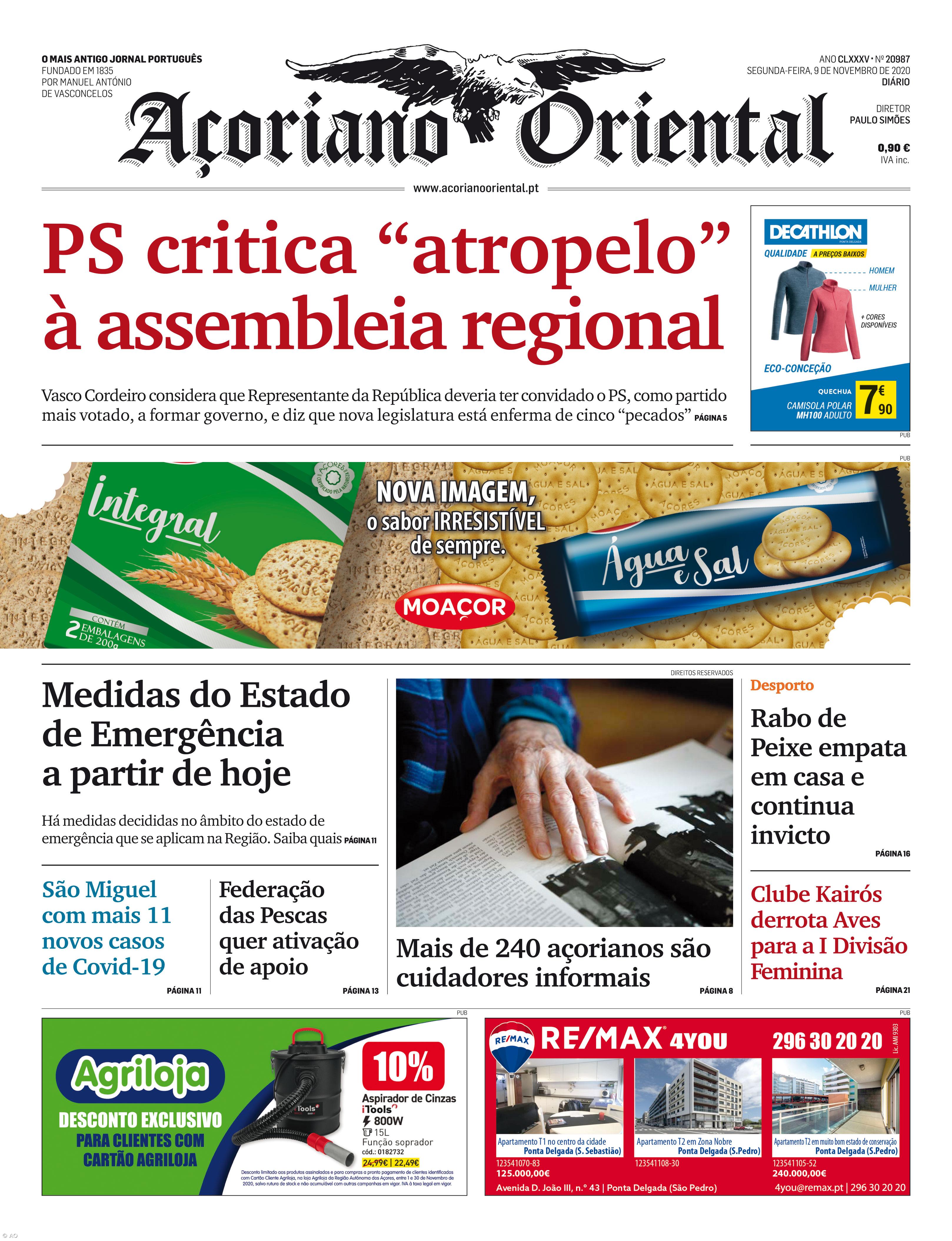 PS critica "atropelo" à assembleia regional – Imagem 1