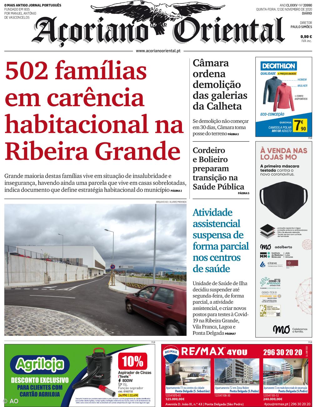502 famílias em carência habitacional na Ribeira Grande – Imagem 1
