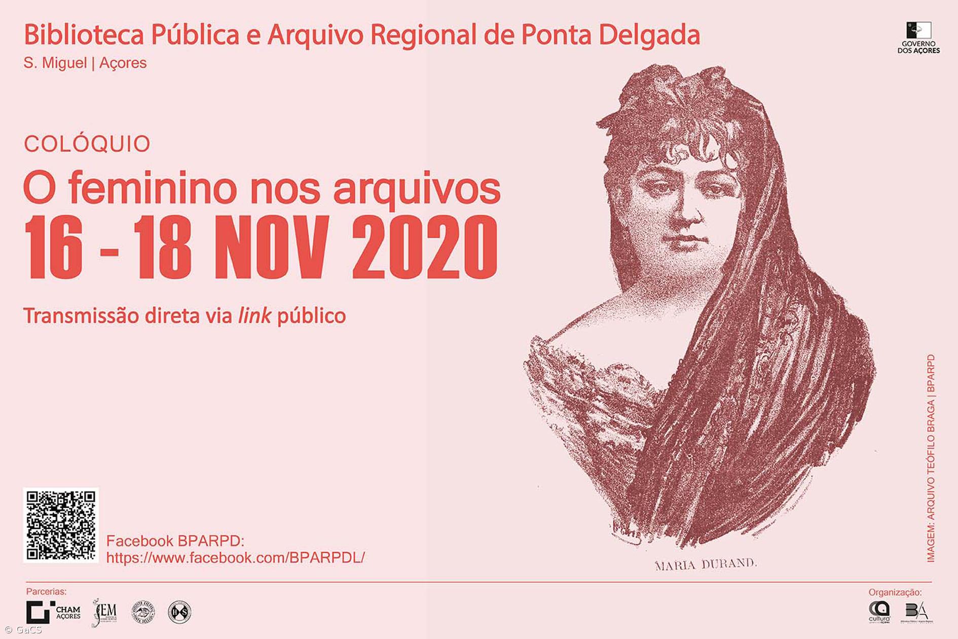 Biblioteca de Ponta Delgada promove colóquio online sobre “O Feminino nos Arquivos” – Imagem 1