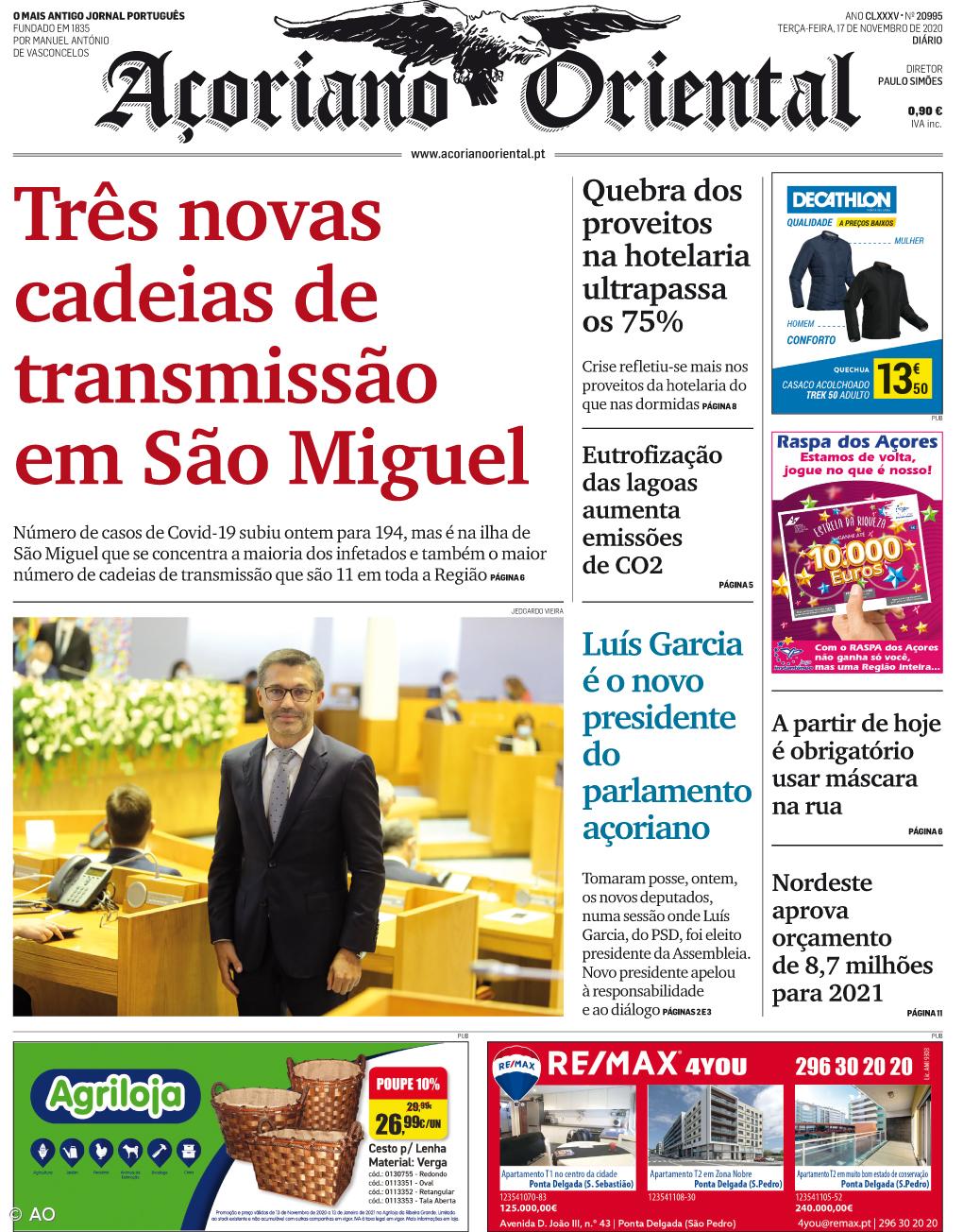 Três novas cadeias de transmissão em São Miguel – Imagem 1