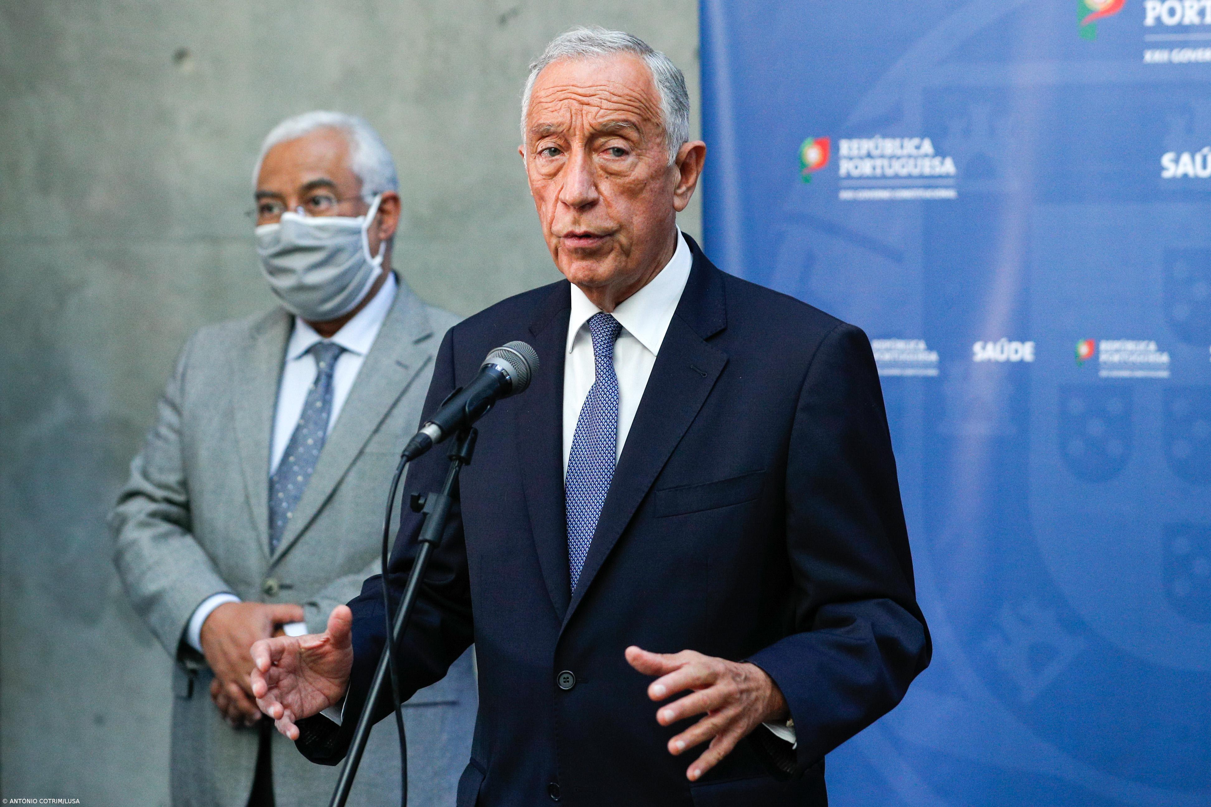 Presidente da República considera prematuro avançar data para a sua vacinação – Imagem 1