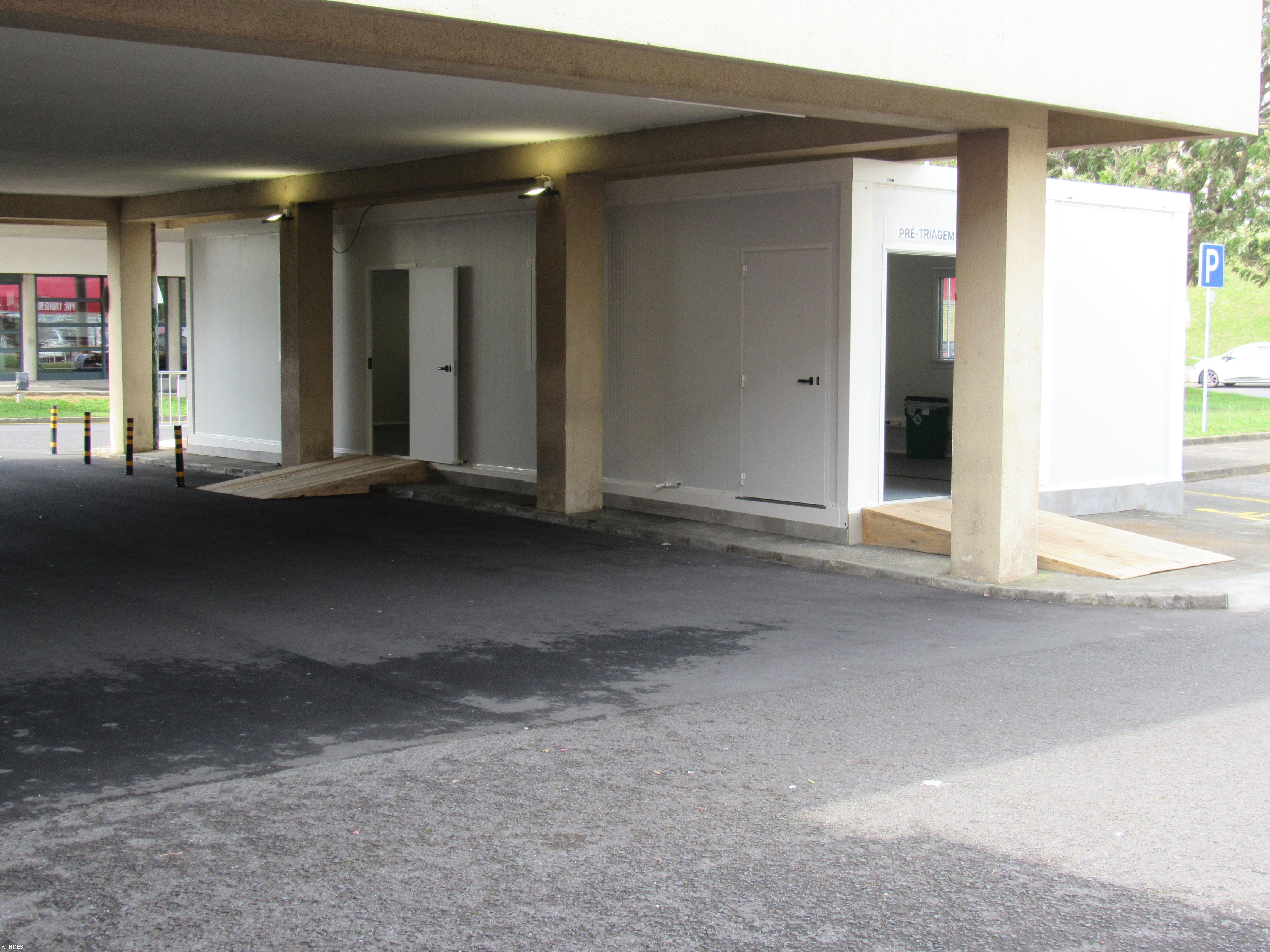 Urgência do HDES com  novas instalações de pré-triagem Covid – Imagem 1