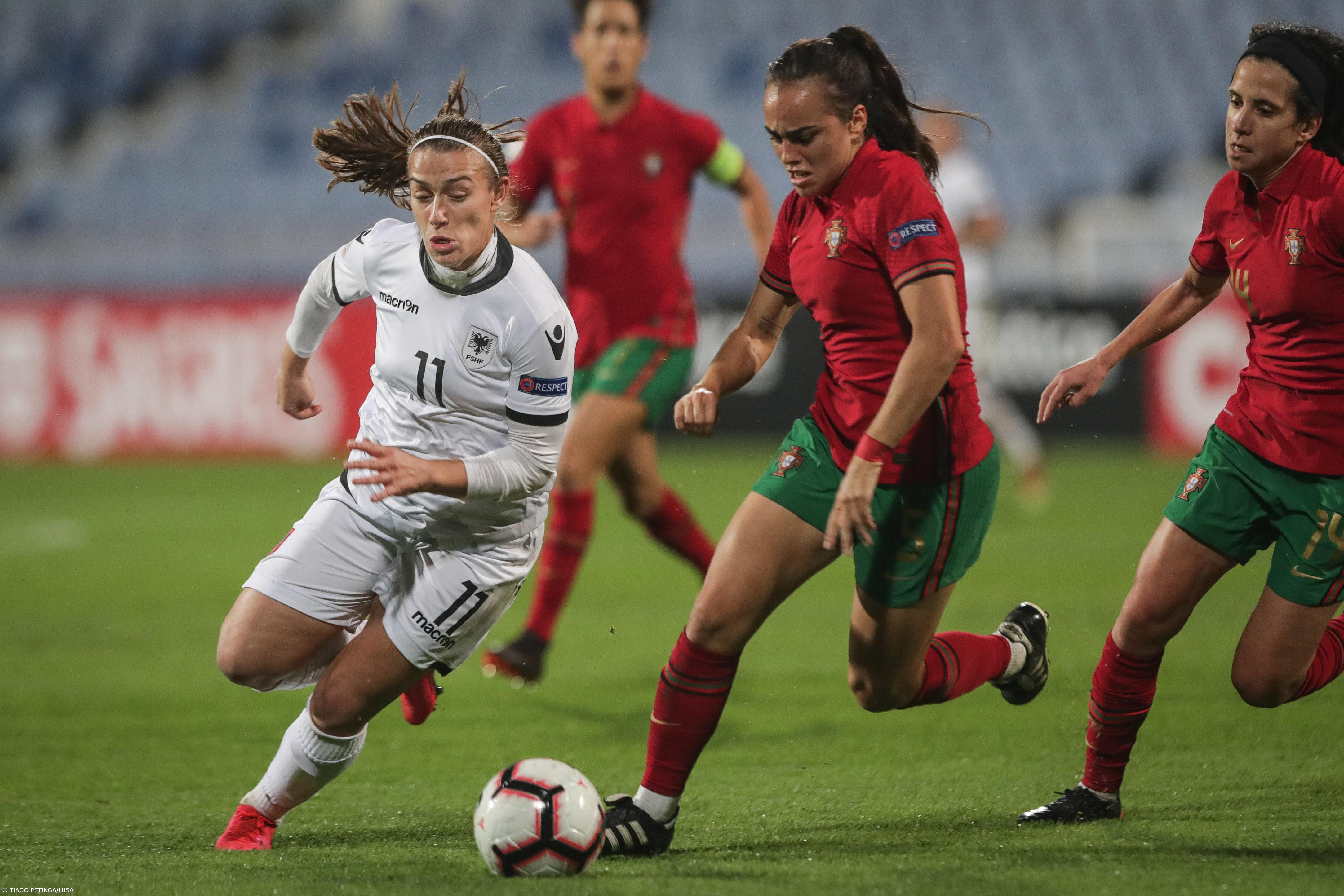 Seleção portuguesa de futebol feminino sobe ao 17.º lugar do ranking da UEFA – Imagem 1