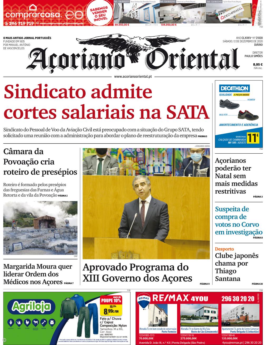 Sindicato admite cortes salariais na SATA – Imagem 1