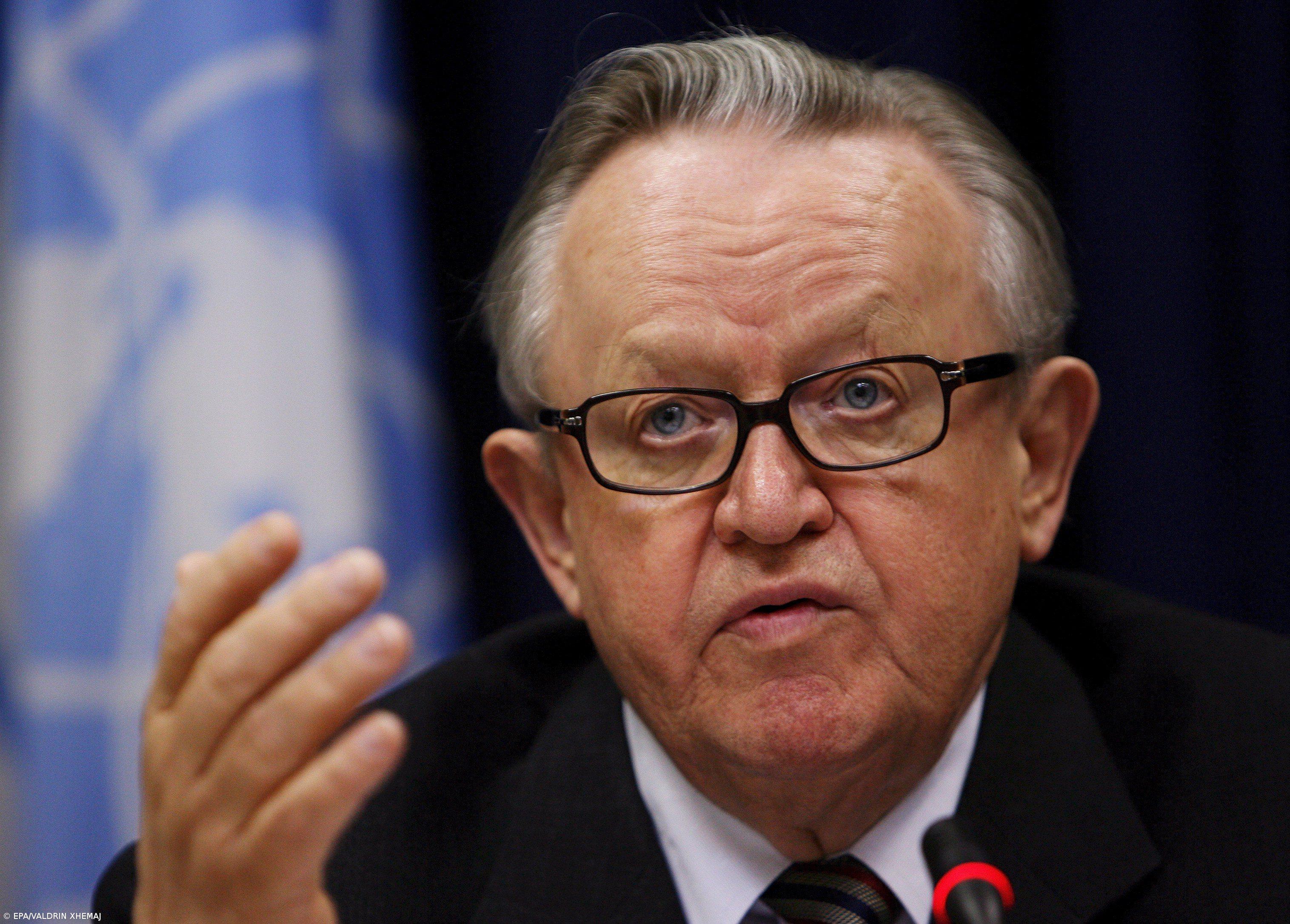  Distinção de Martti Ahtisaari é "muito merecida" – Imagem 1