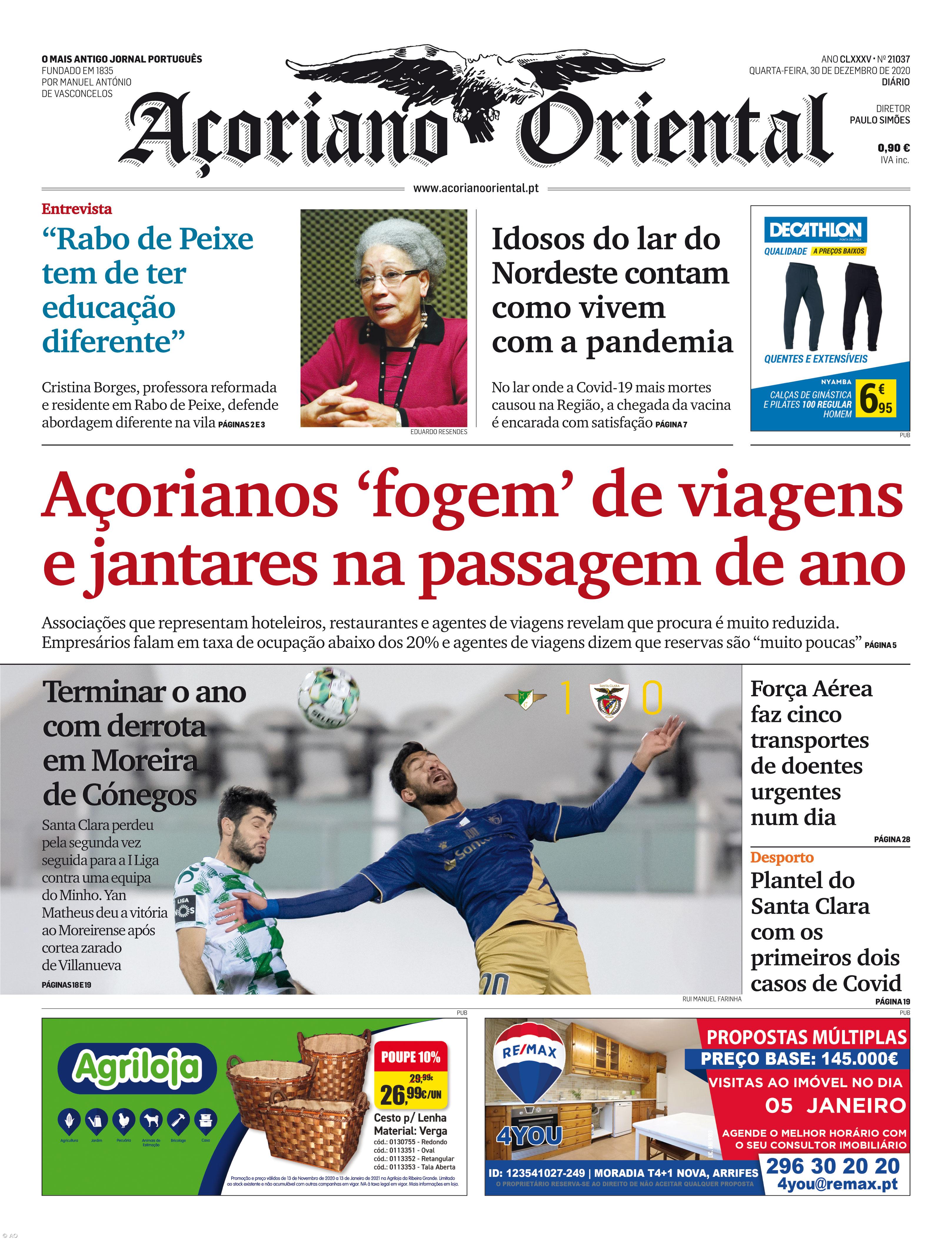 Açorianos 'fogem' de viagens e jantares de passagem de ano – Imagem 1