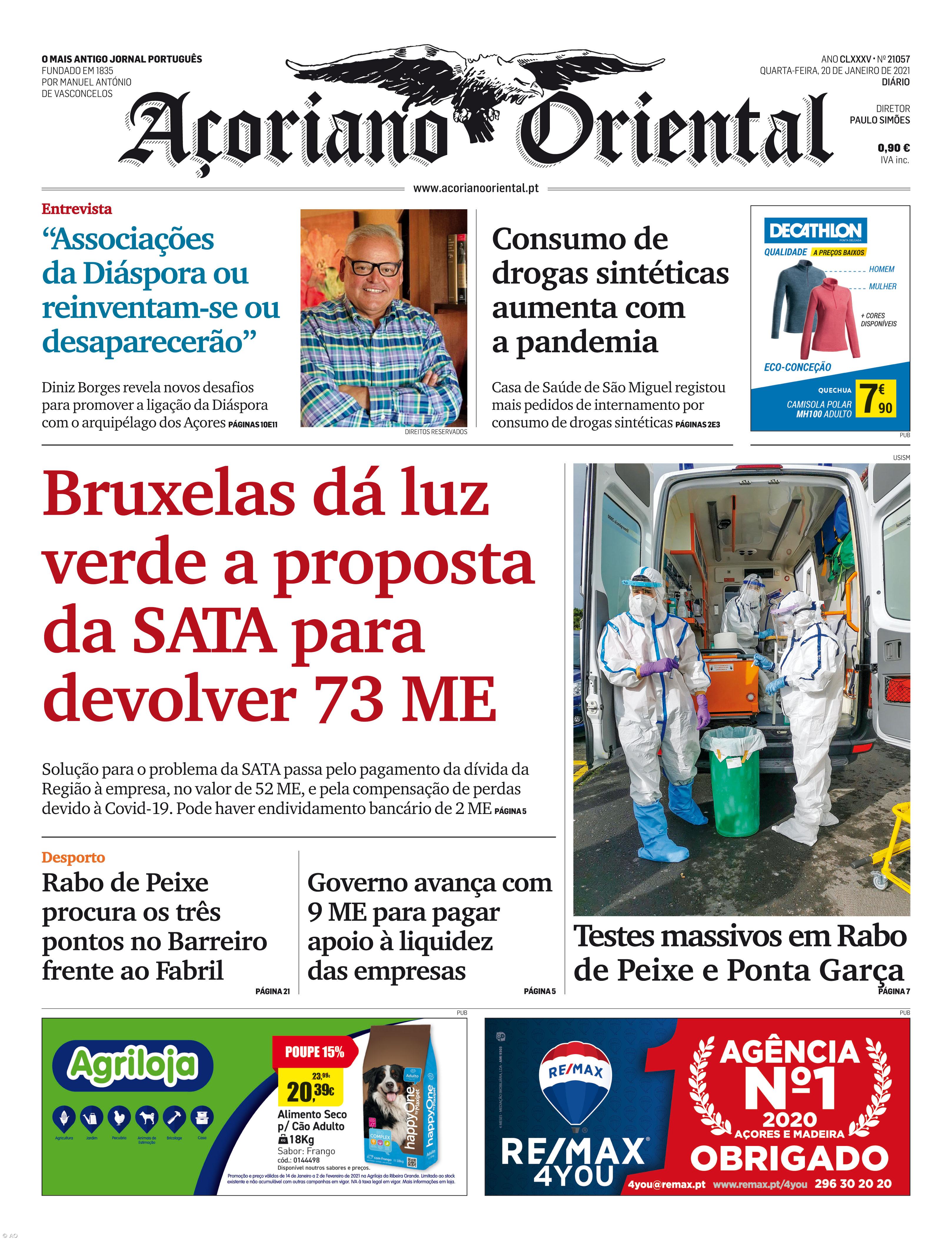 Bruxelas dá luz verde a proposta da SATA para devolver 73 ME – Imagem 1
