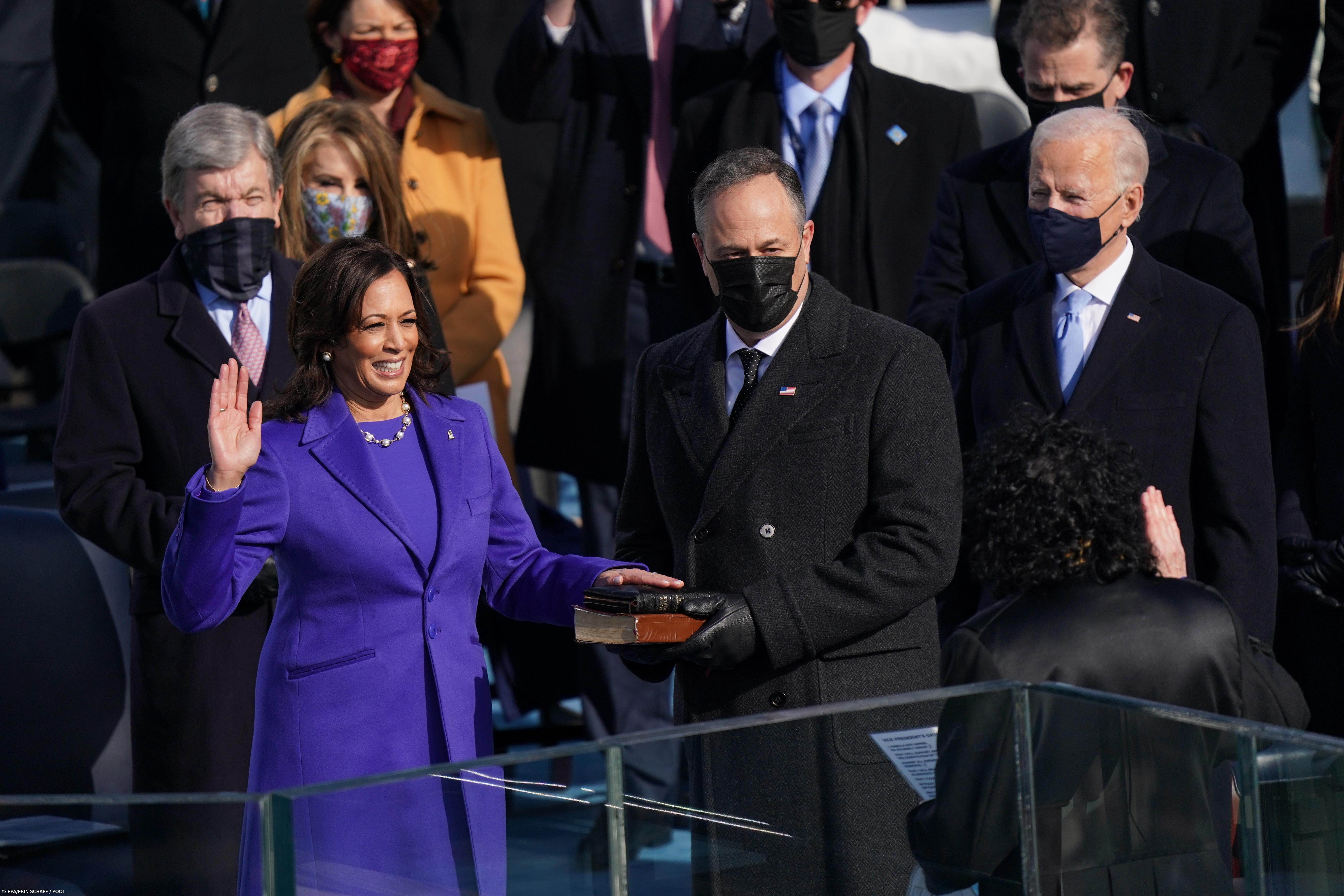 Kamala Harris tornou-se hoje a primeira mulher vice-Presidente dos EUA – Imagem 1