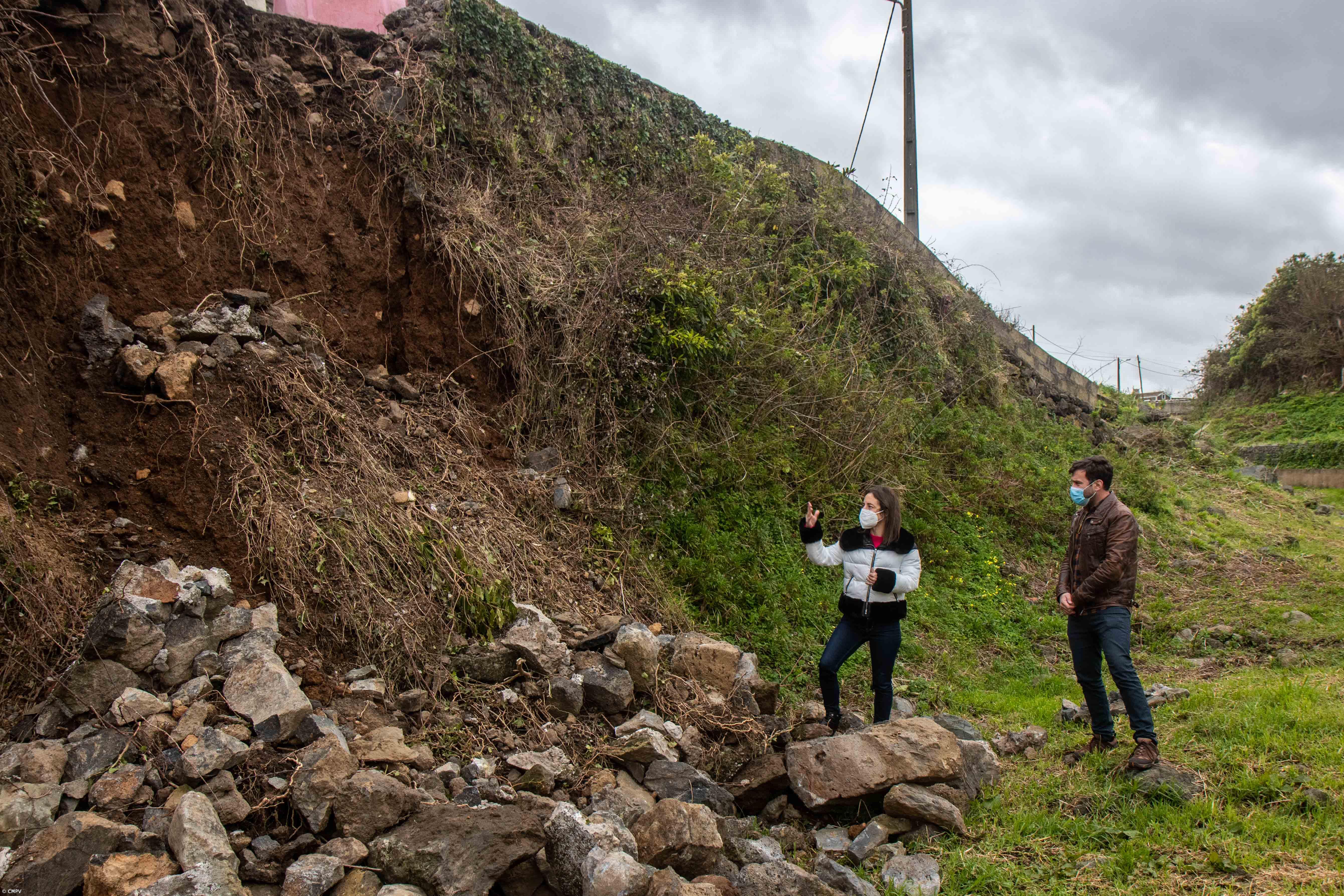 Reforço da segurança ao nível de muros de sustentação e vias municipais – Imagem 1