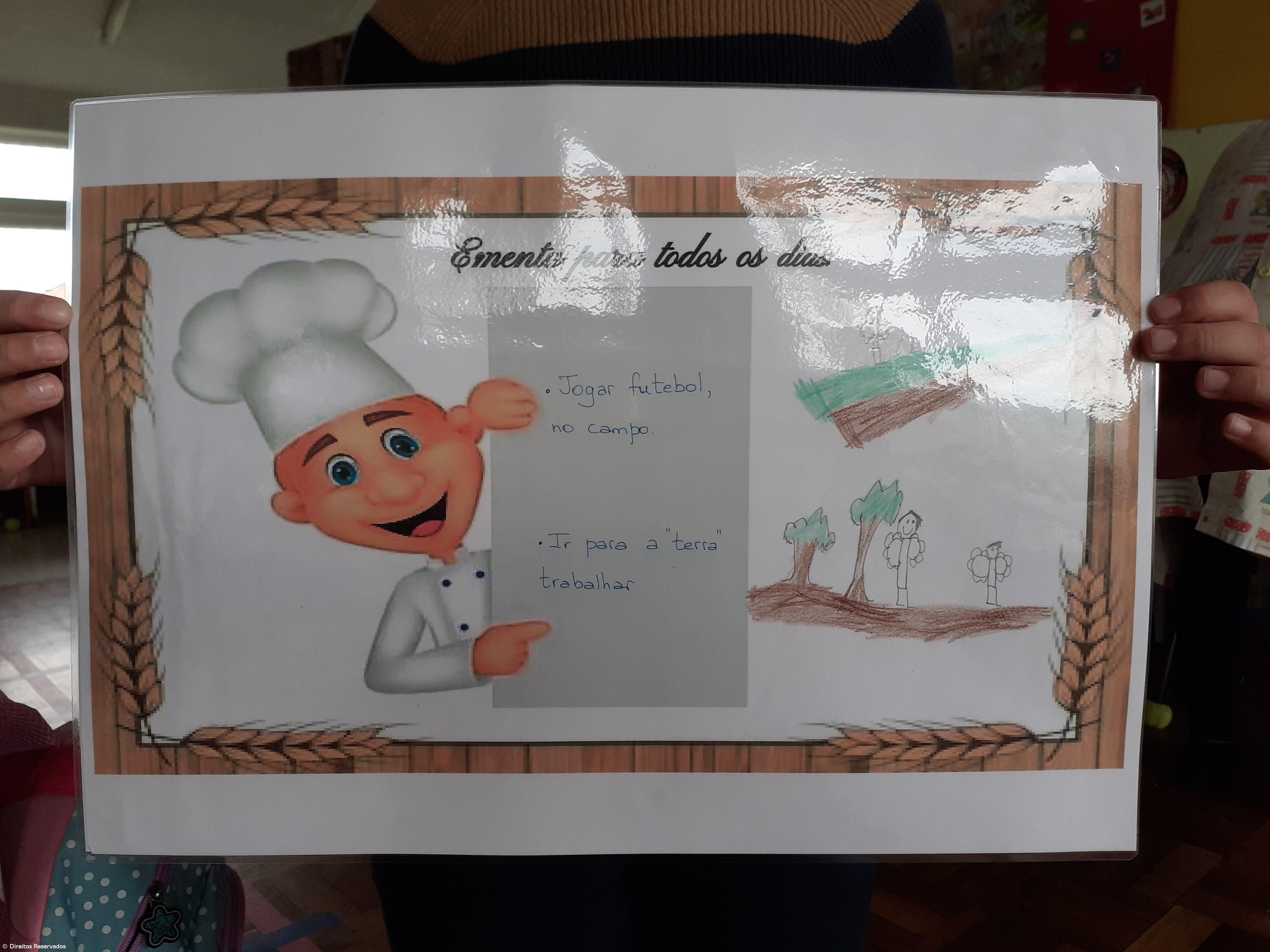 Crianças homenageiam pai pela expressão plástica – Imagem 2