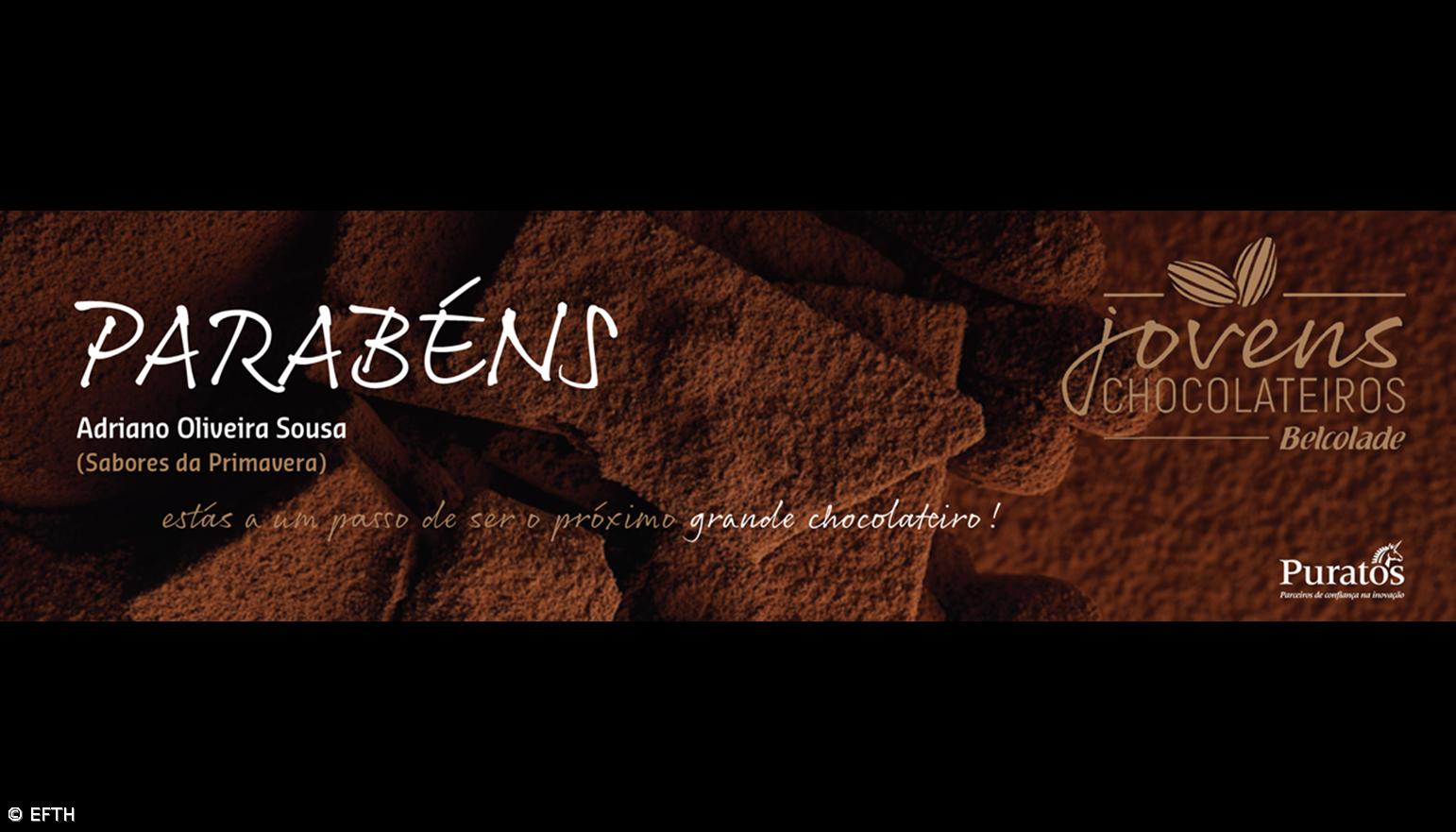 EFTH apurada para a final do Concurso Jovens Chocolateiros Belcolade 2021 – Imagem 1