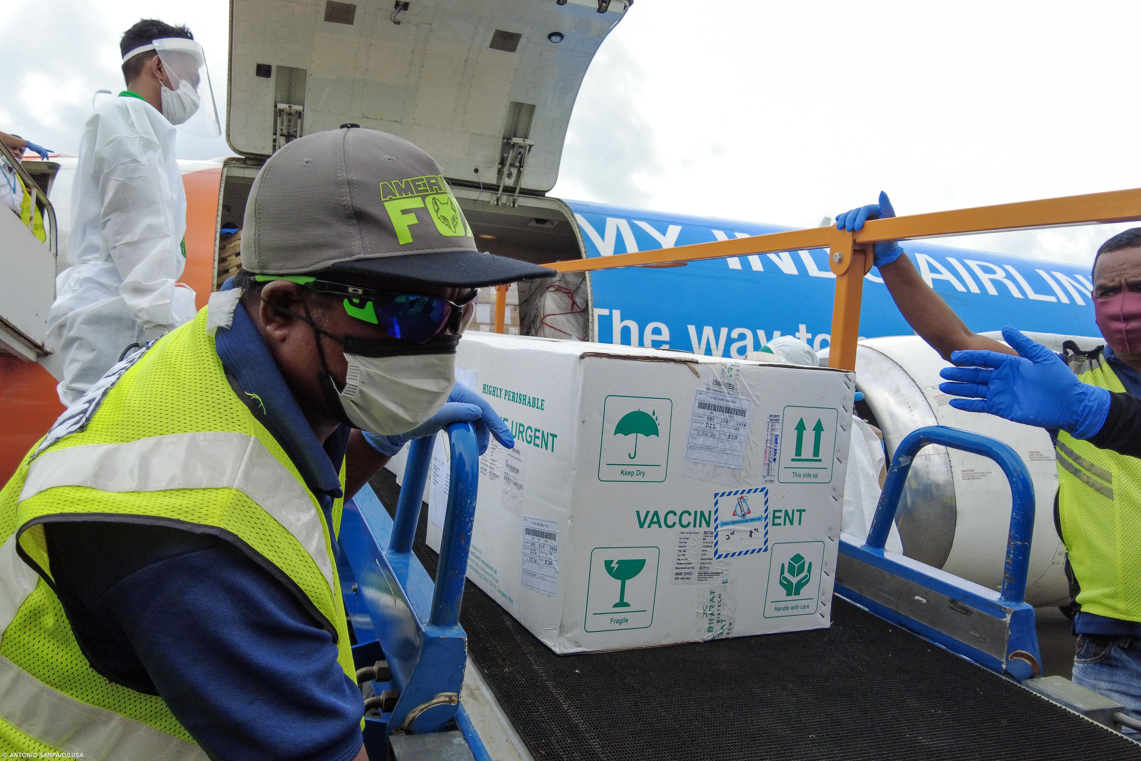 Primeiras 24 mil doses das vacinas chegam a Timor-Leste – Imagem 1