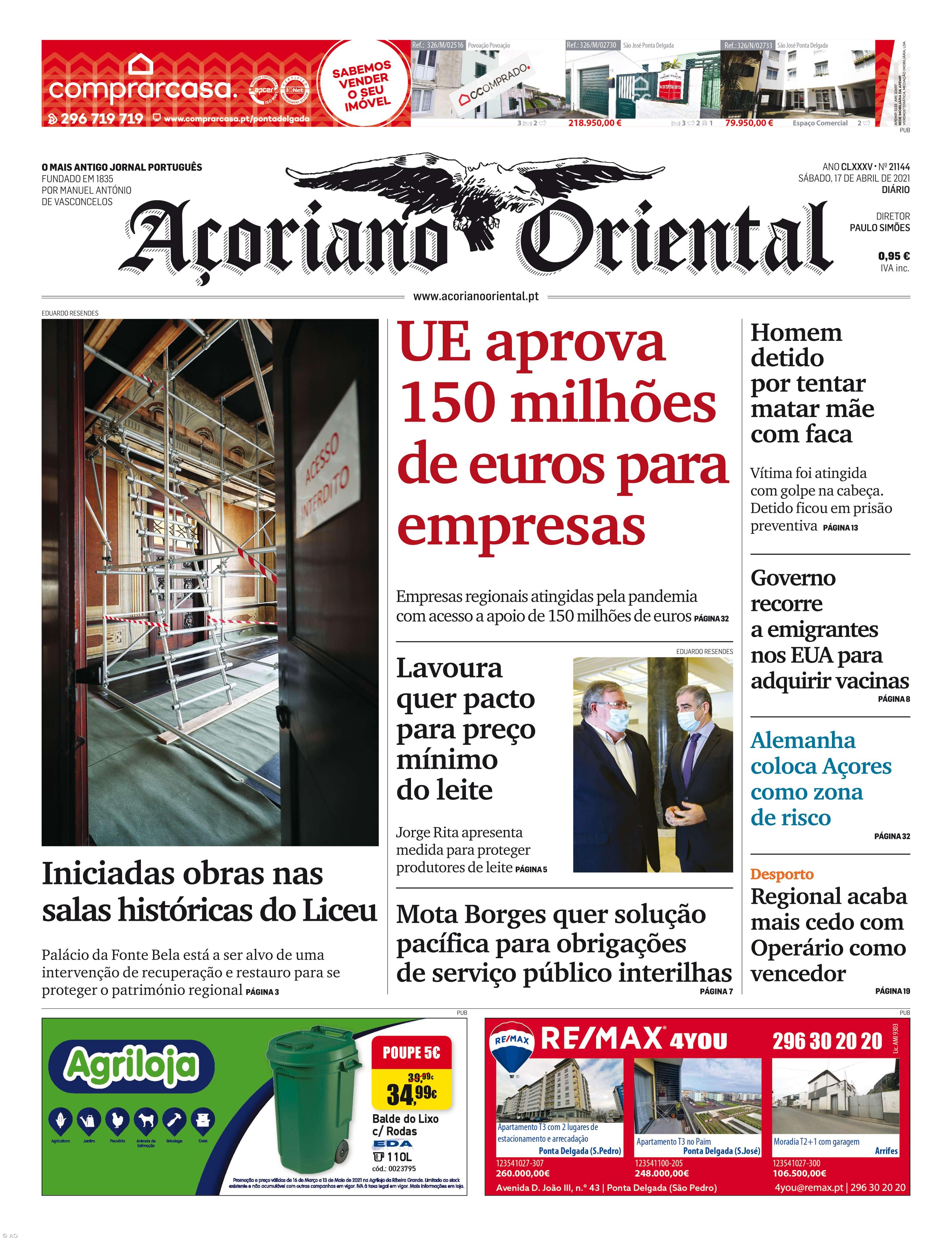 UE aprova 150 milhões de euros para empresas  – Imagem 1