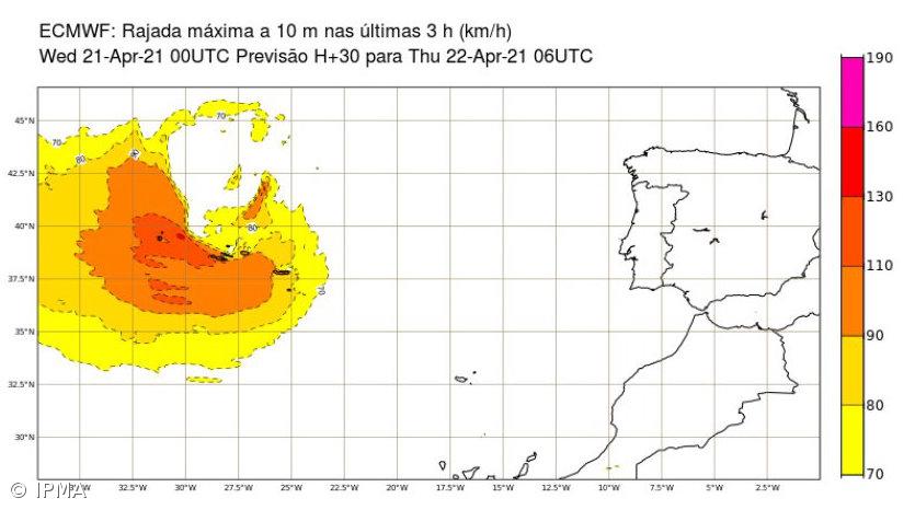 Depressão LOLA afeta a partir de hoje grupos ocidental e central dos Açores – Imagem 1