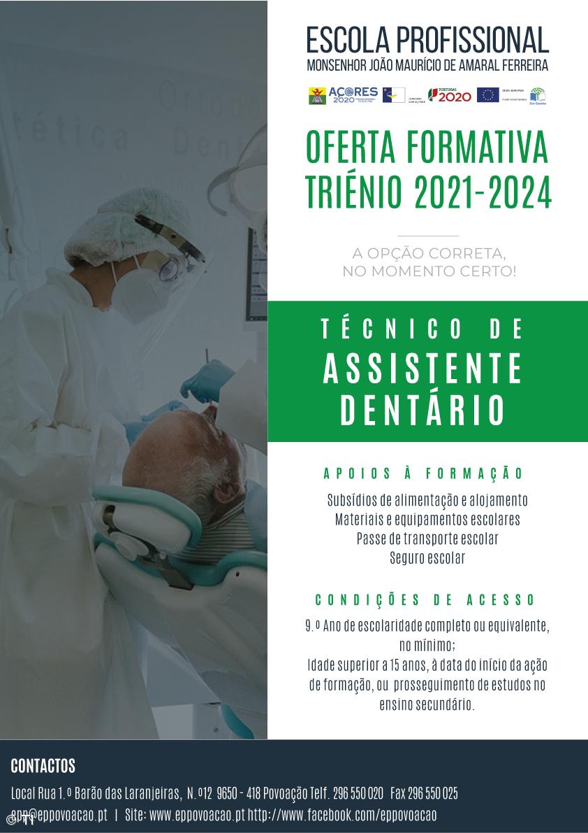 Curso de Assistente Dentário na Escola Profissional da Povoação – Imagem 3