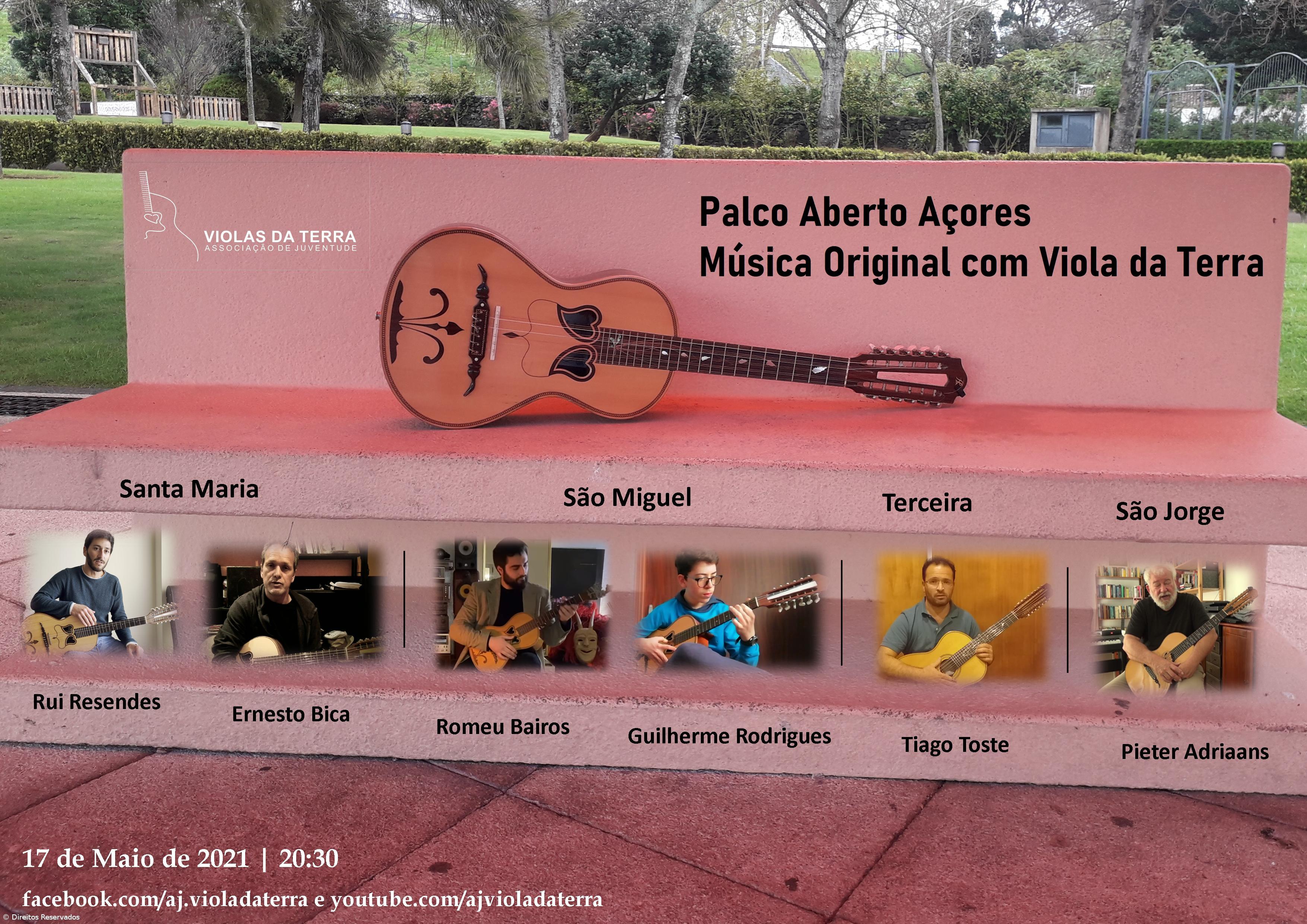 “Palco Aberto Açores” a 17 de maio – Imagem 1