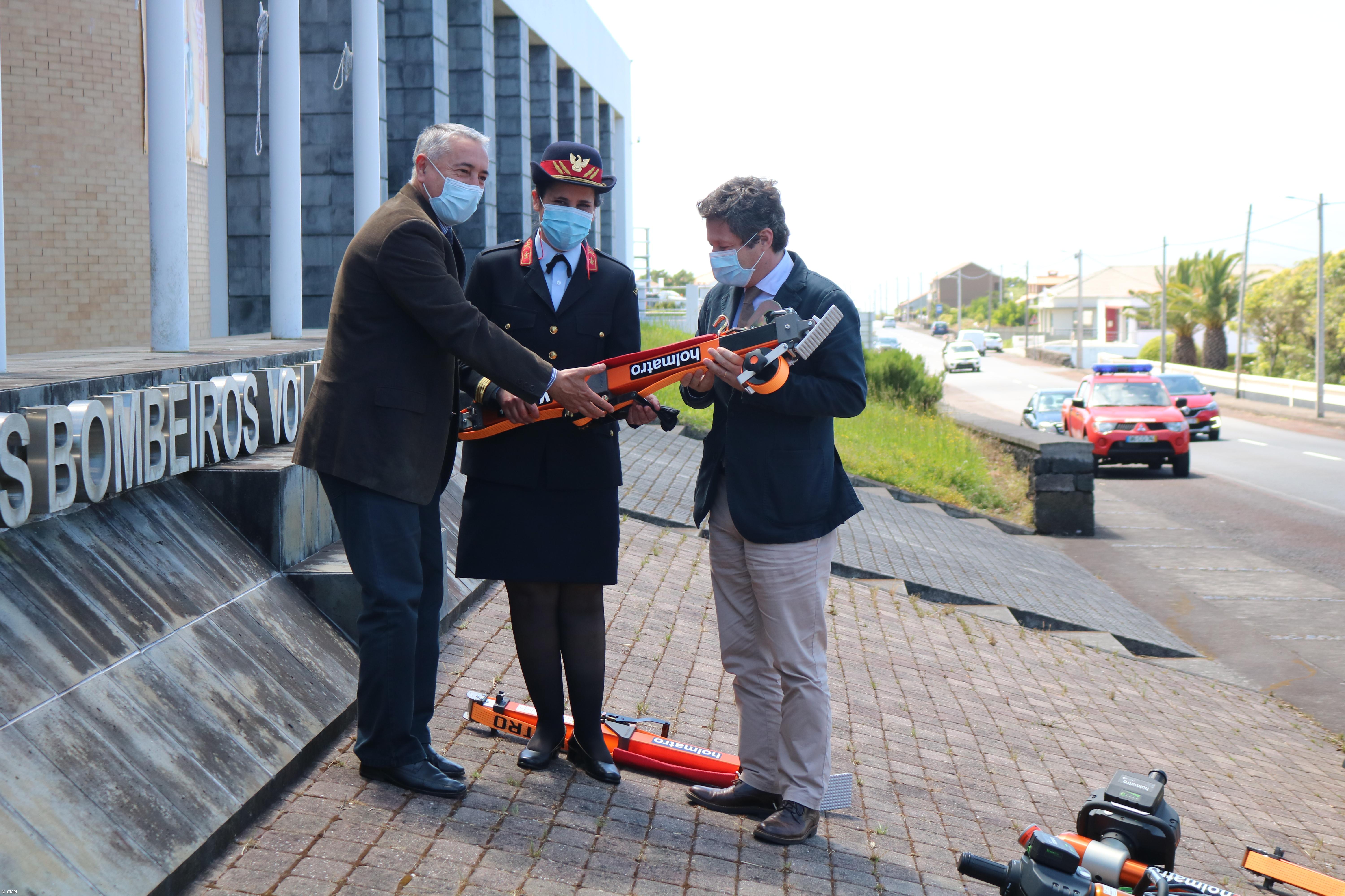 Bombeiros da Madalena com novos equipamentos de desencarceramento – Imagem 1